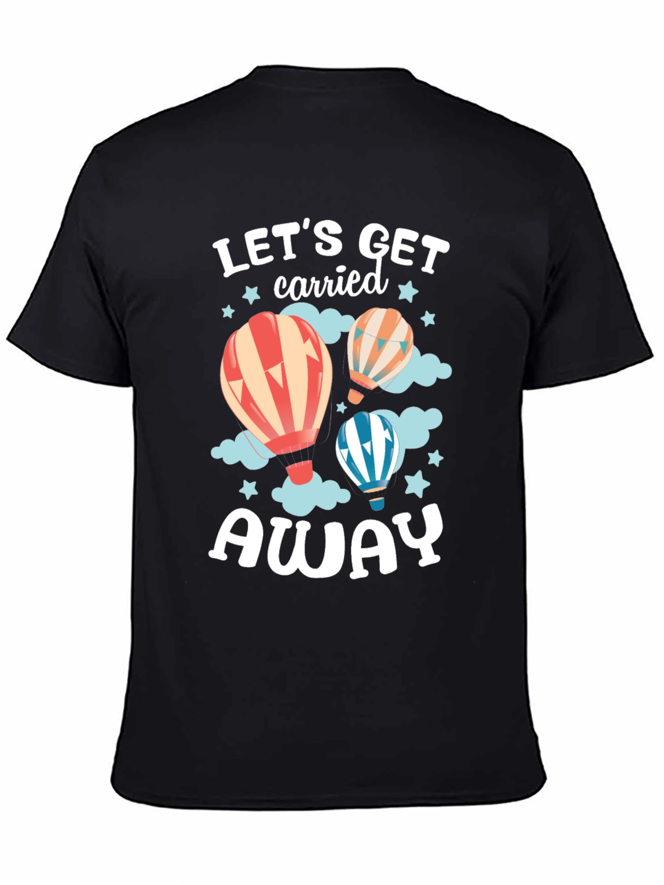 Lets Get Carried Away Balloon Graphic Tee