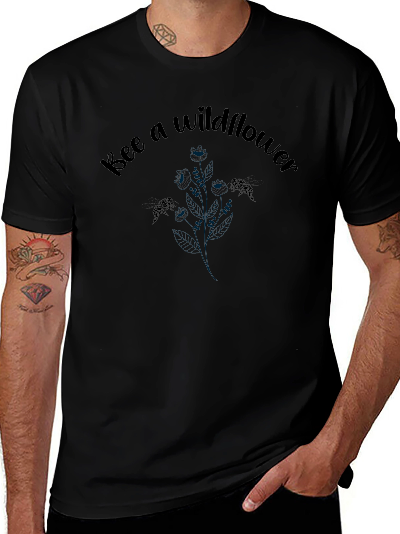 Bee a Wildflower Graphic Tee