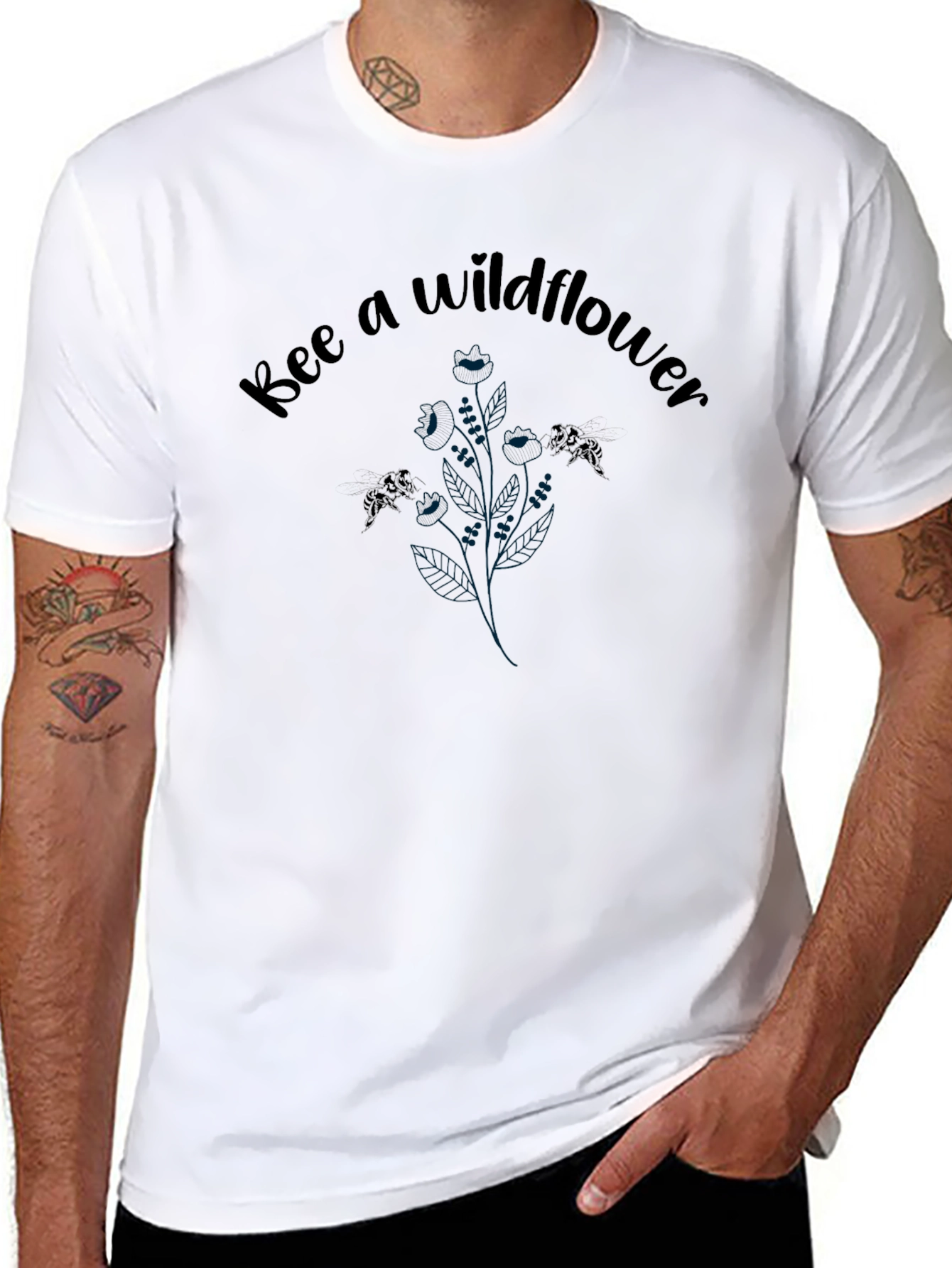 Bee a Wildflower Graphic Tee