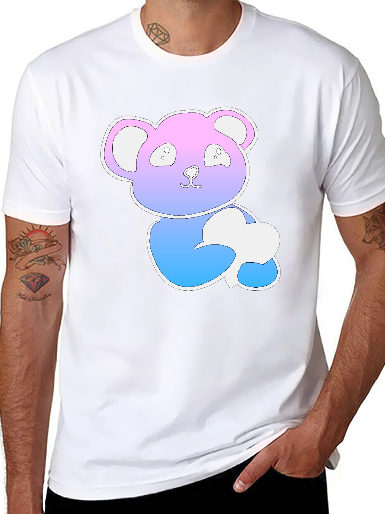 Cute Pastel Panda T-Shirt