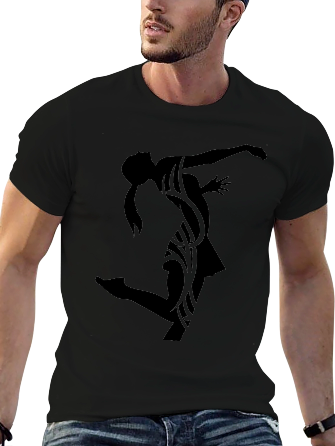 Black Dancer Graphic T-Shirt