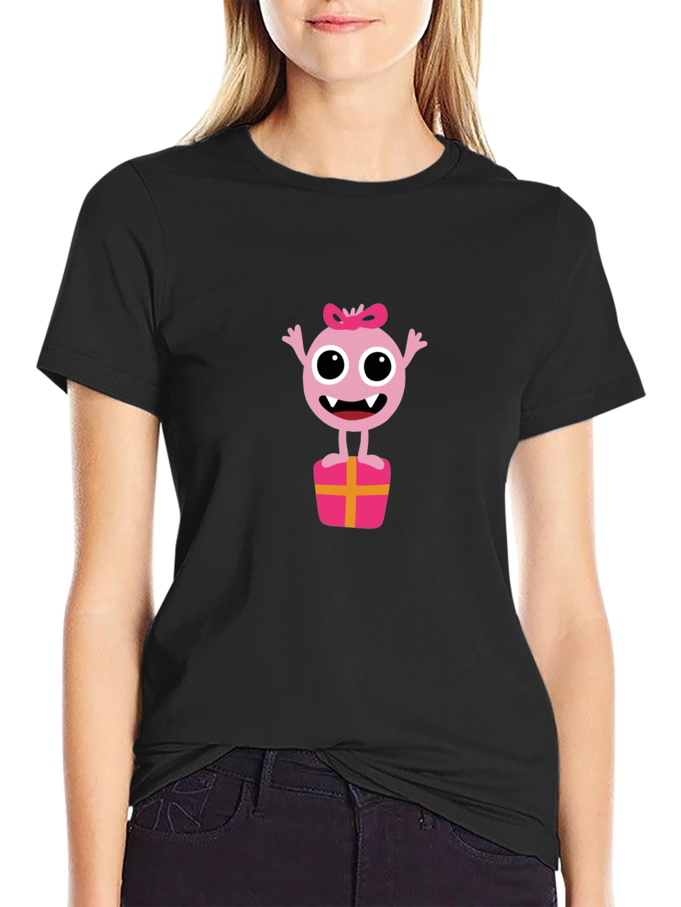 Monster in a Box Black T-Shirt