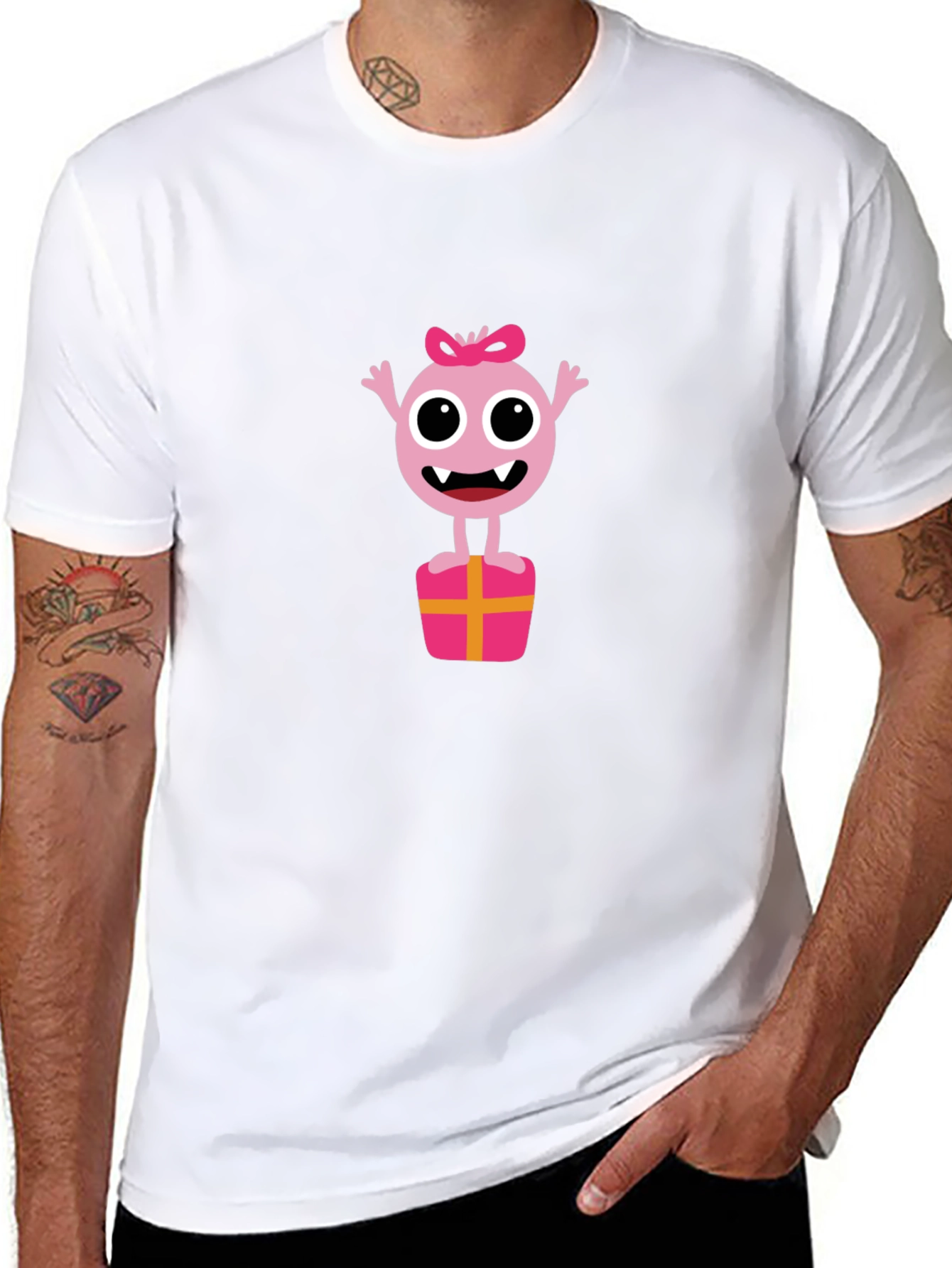 Monster in a Box Black T-Shirt