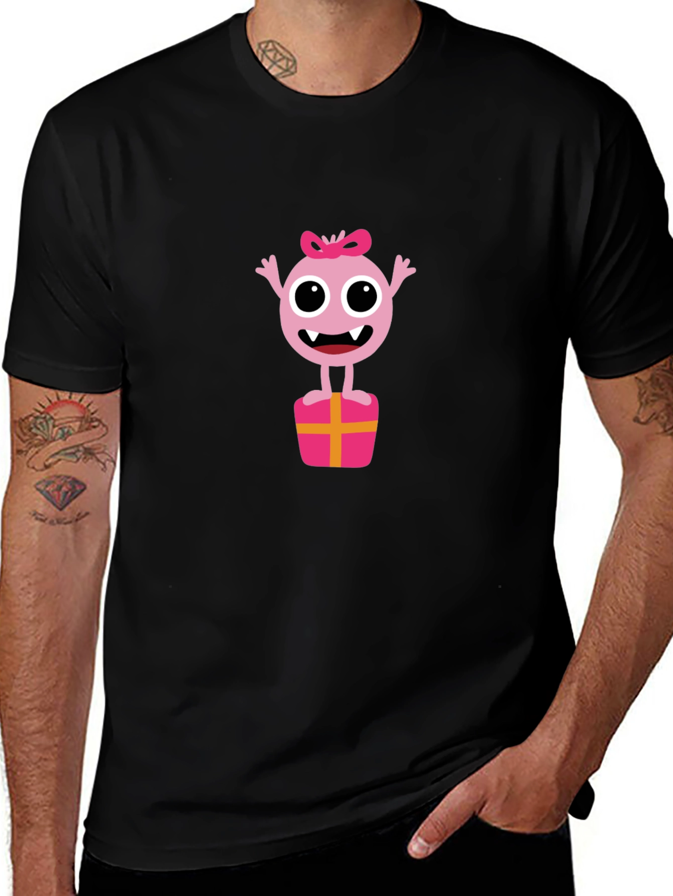 Monster in a Box Black T-Shirt