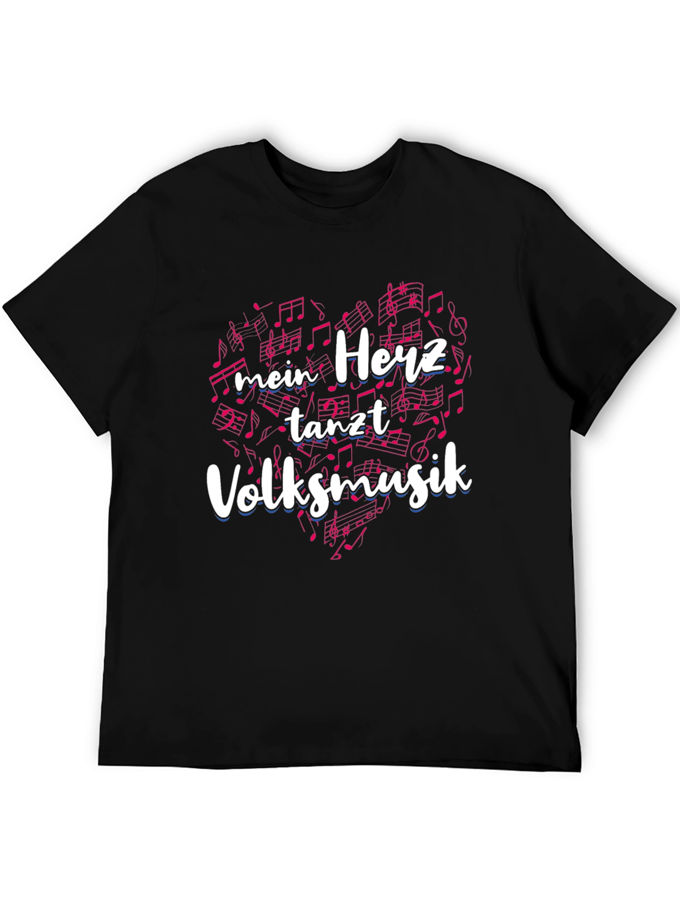 Mein Herz Tanzt Volksmusik T-Shirt