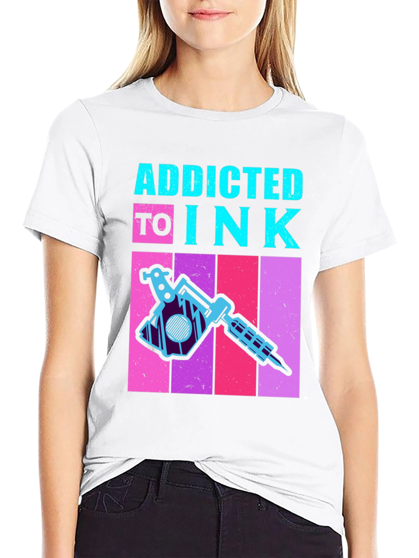 Addicted to Ink Tattoo T-Shirt
