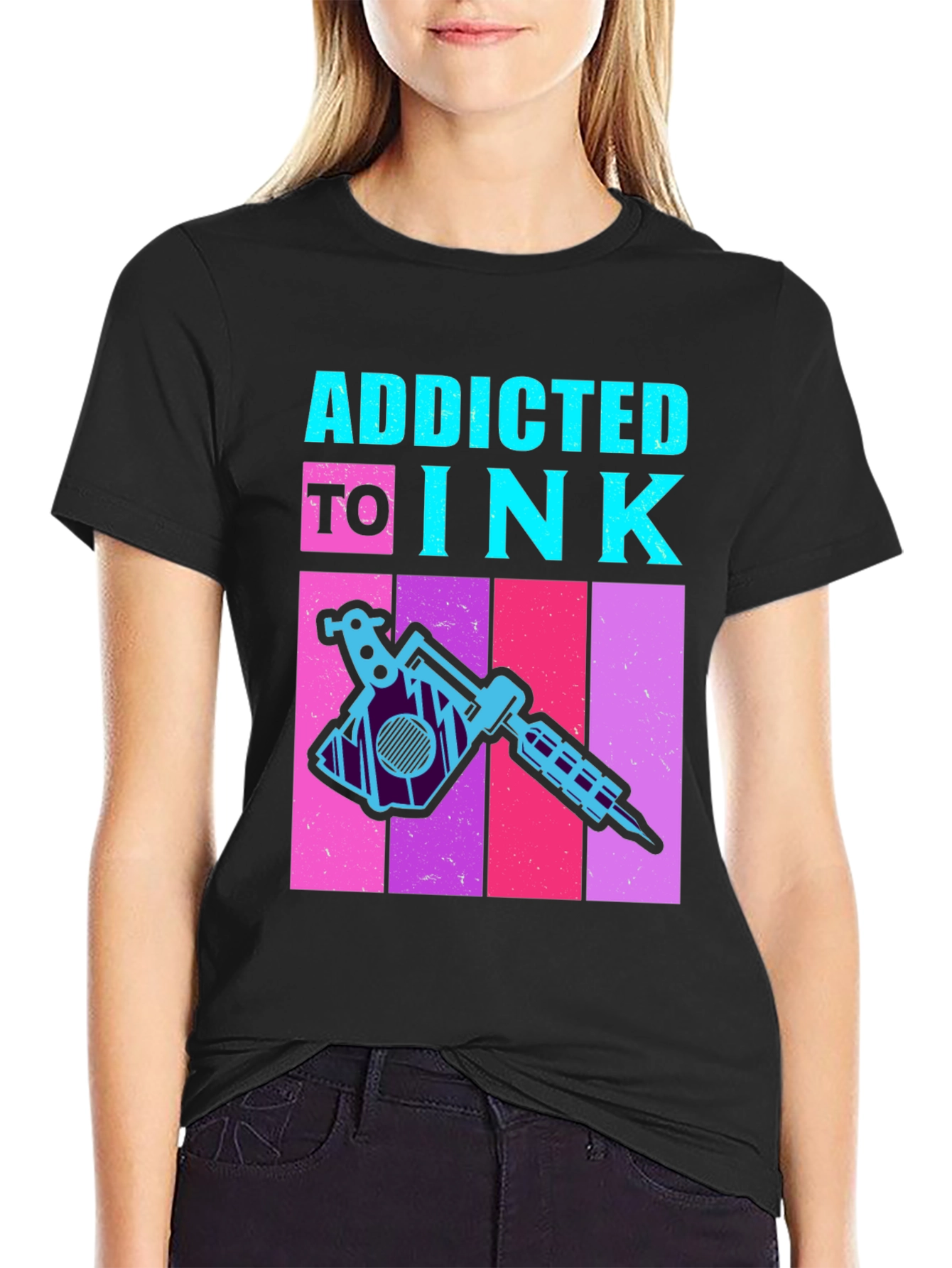Addicted to Ink Tattoo T-Shirt