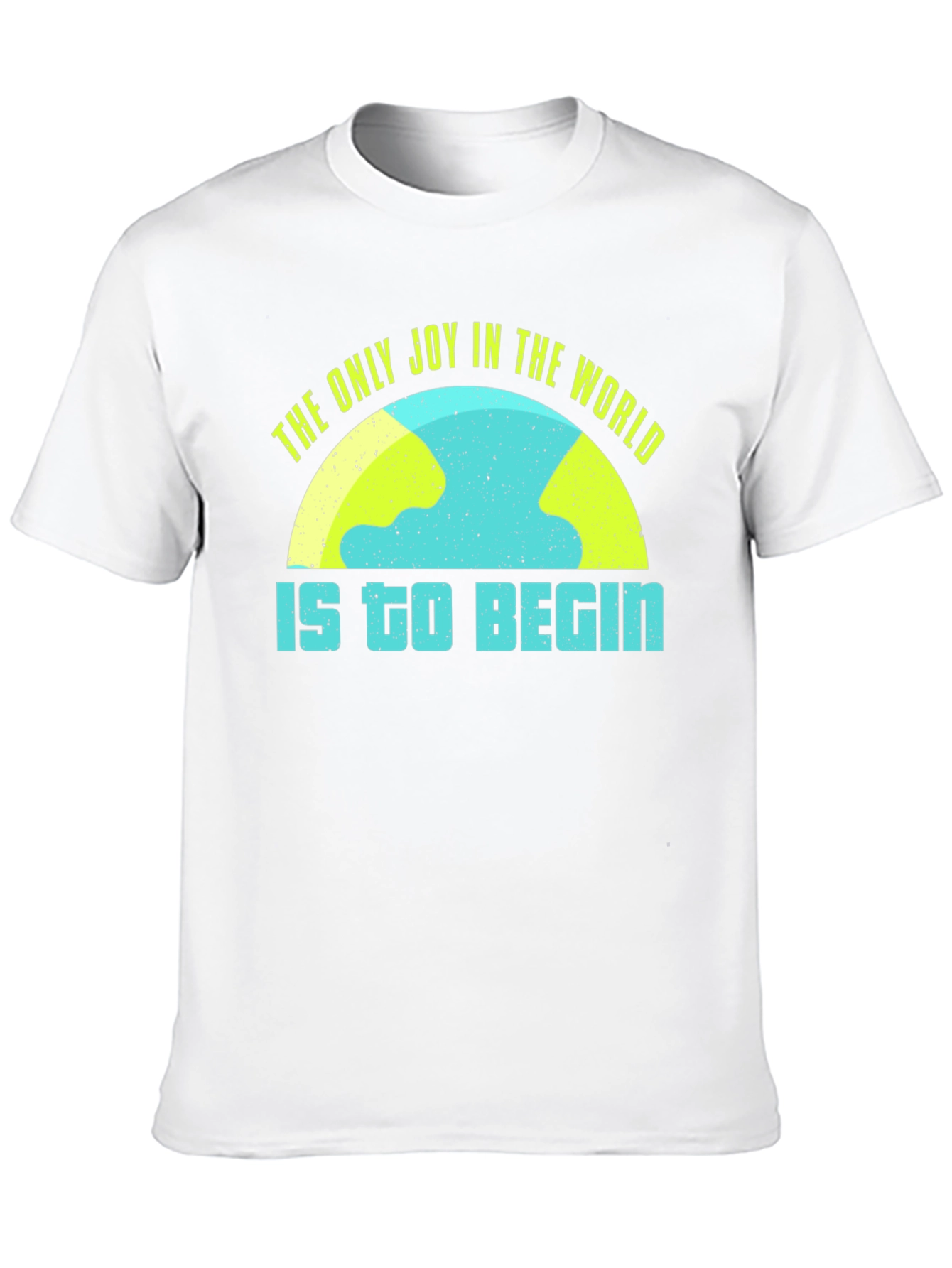 Joy To Begin Graphic Tee - Black