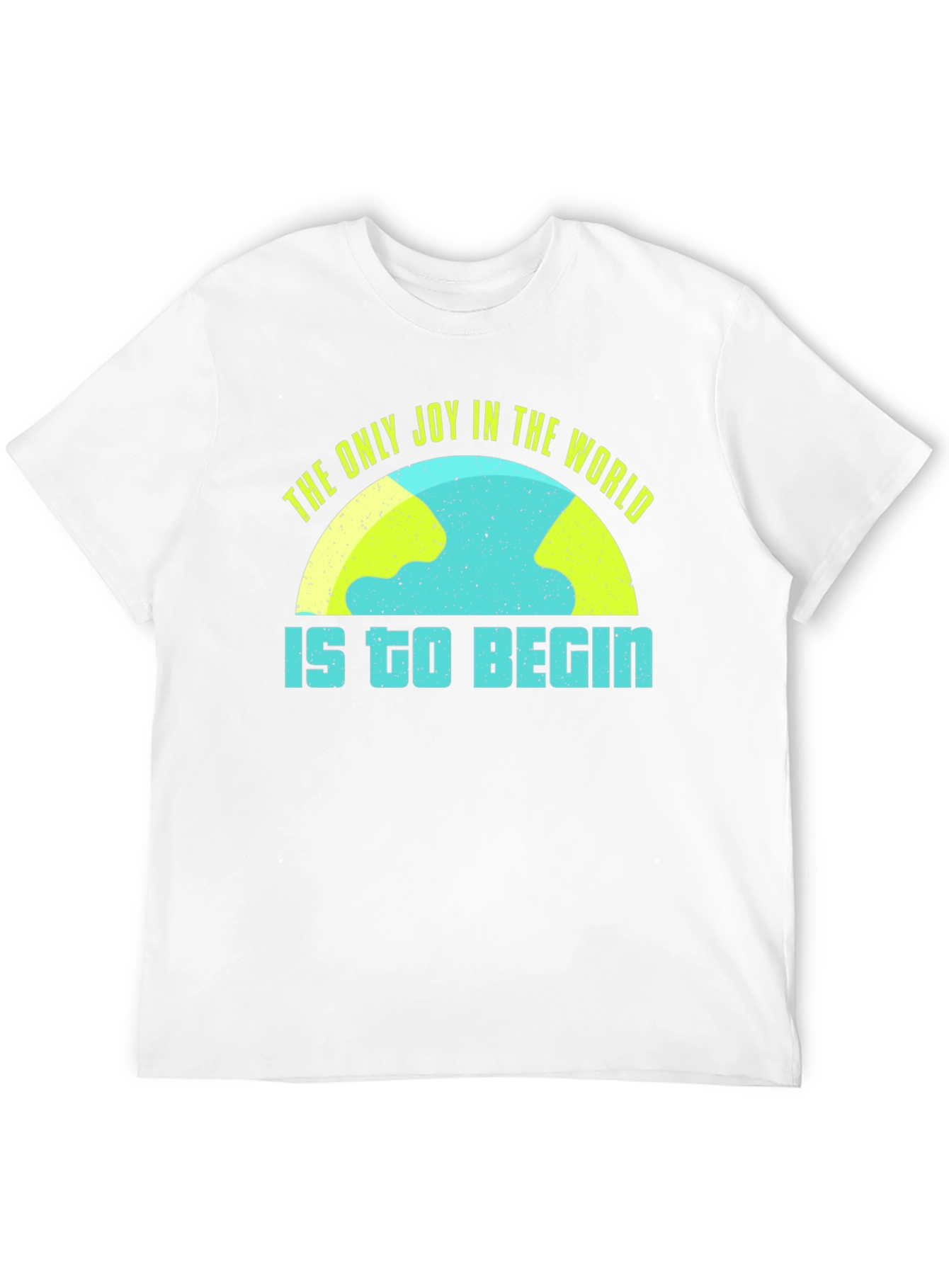 Joy To Begin Graphic Tee - Black