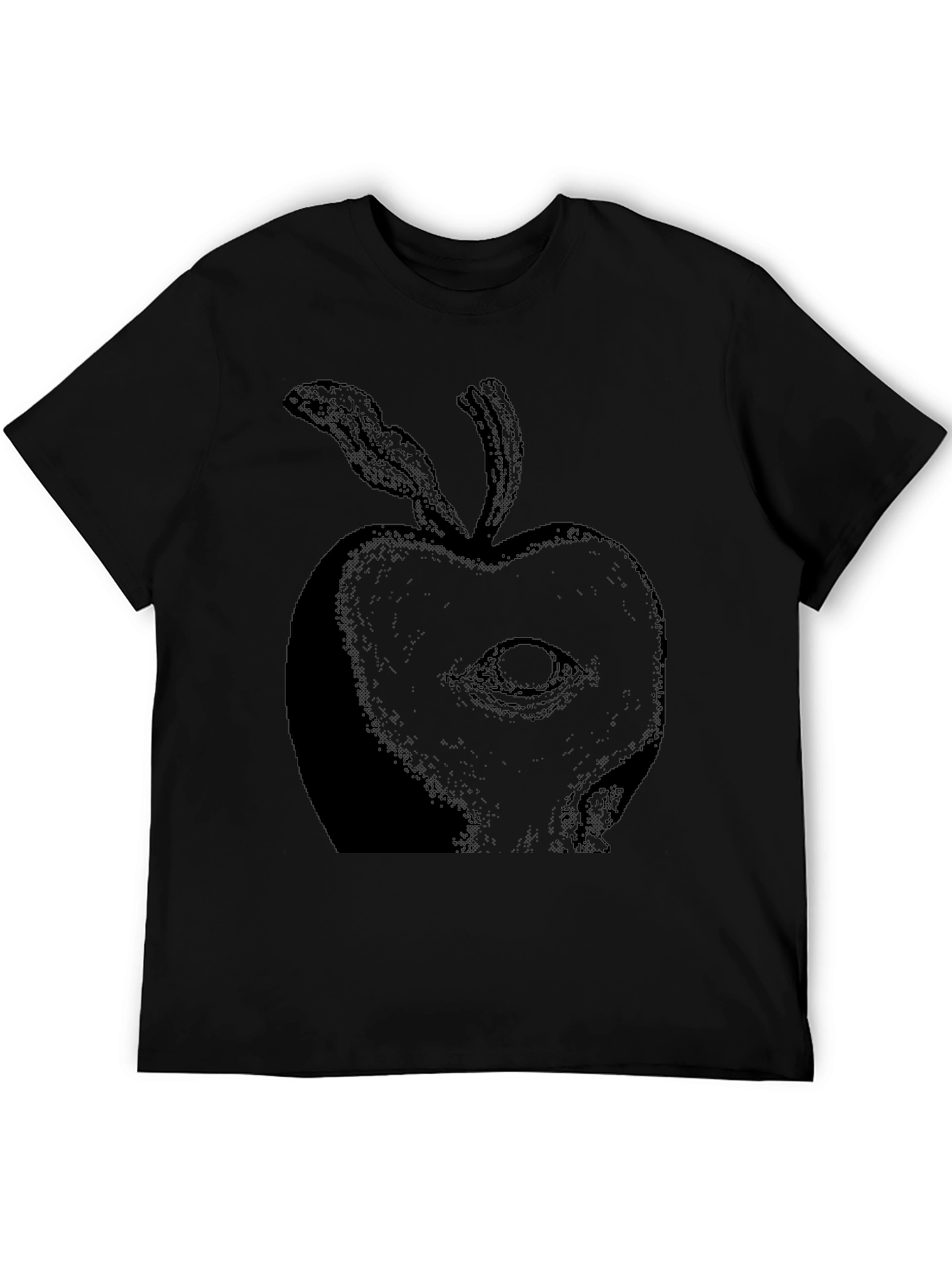 Eye-Catching Apple Graphic Tee - Unique Design