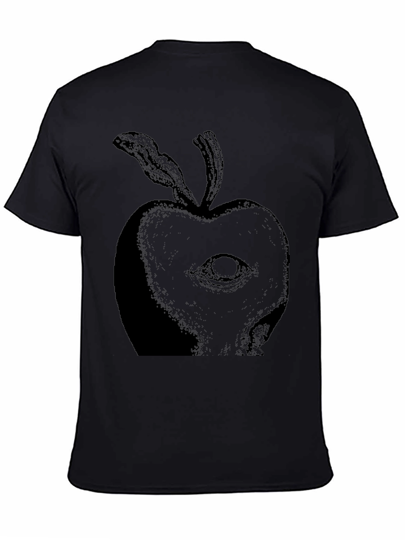 Eye-Catching Apple Graphic Tee - Unique Design