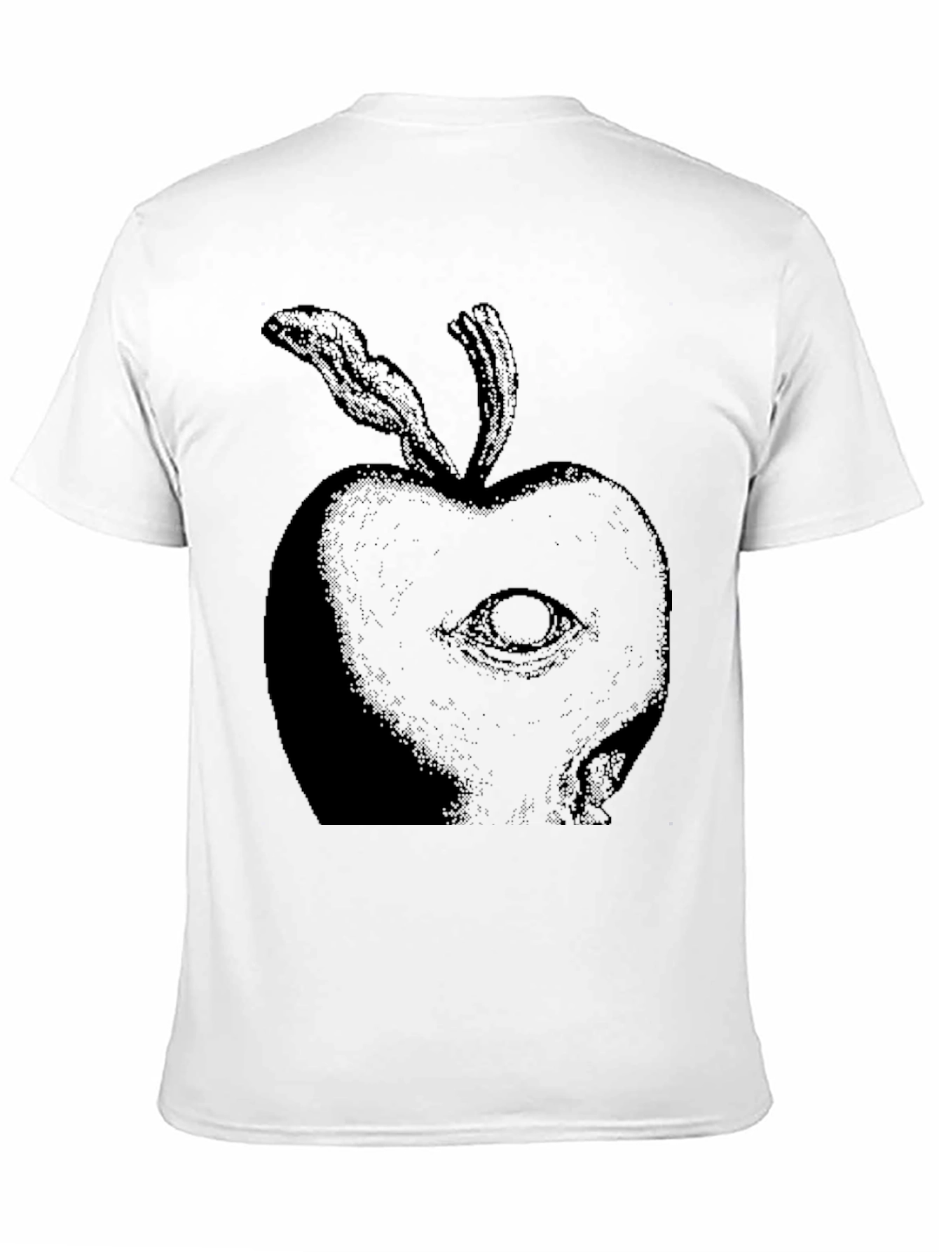Eye-Catching Apple Graphic Tee - Unique Design