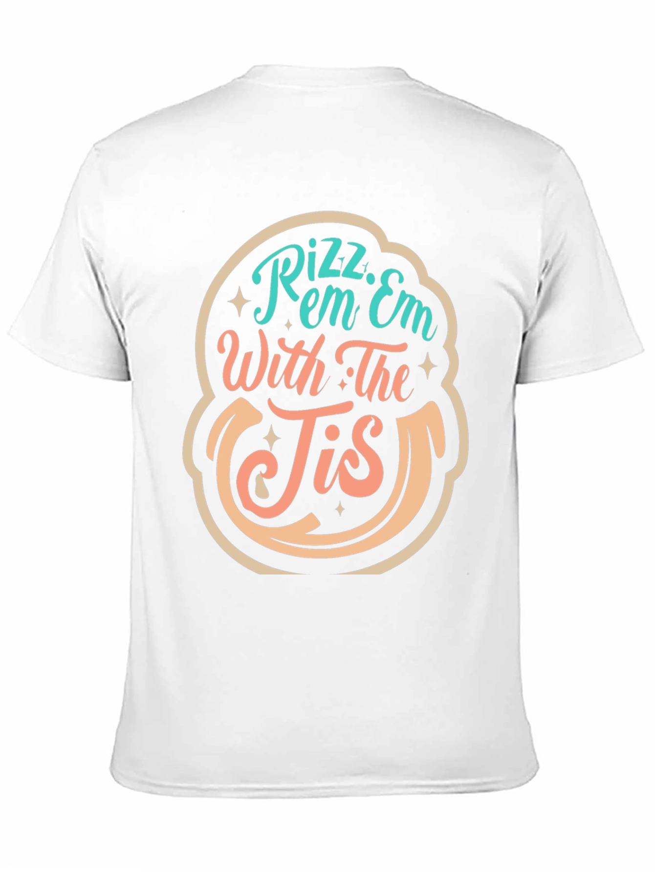 Rizz Em With The Tis Black Graphic Tee