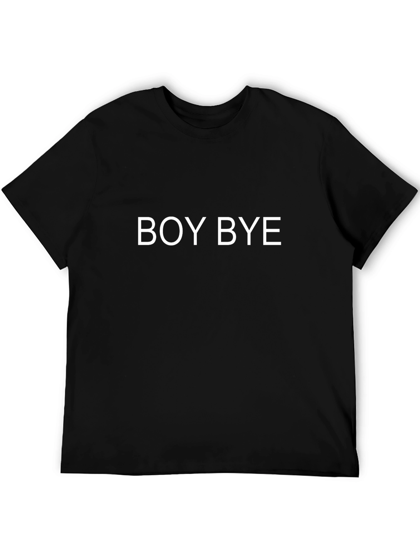 Boy Bye Graphic Tee - Trendy Slogan T-Shirt
