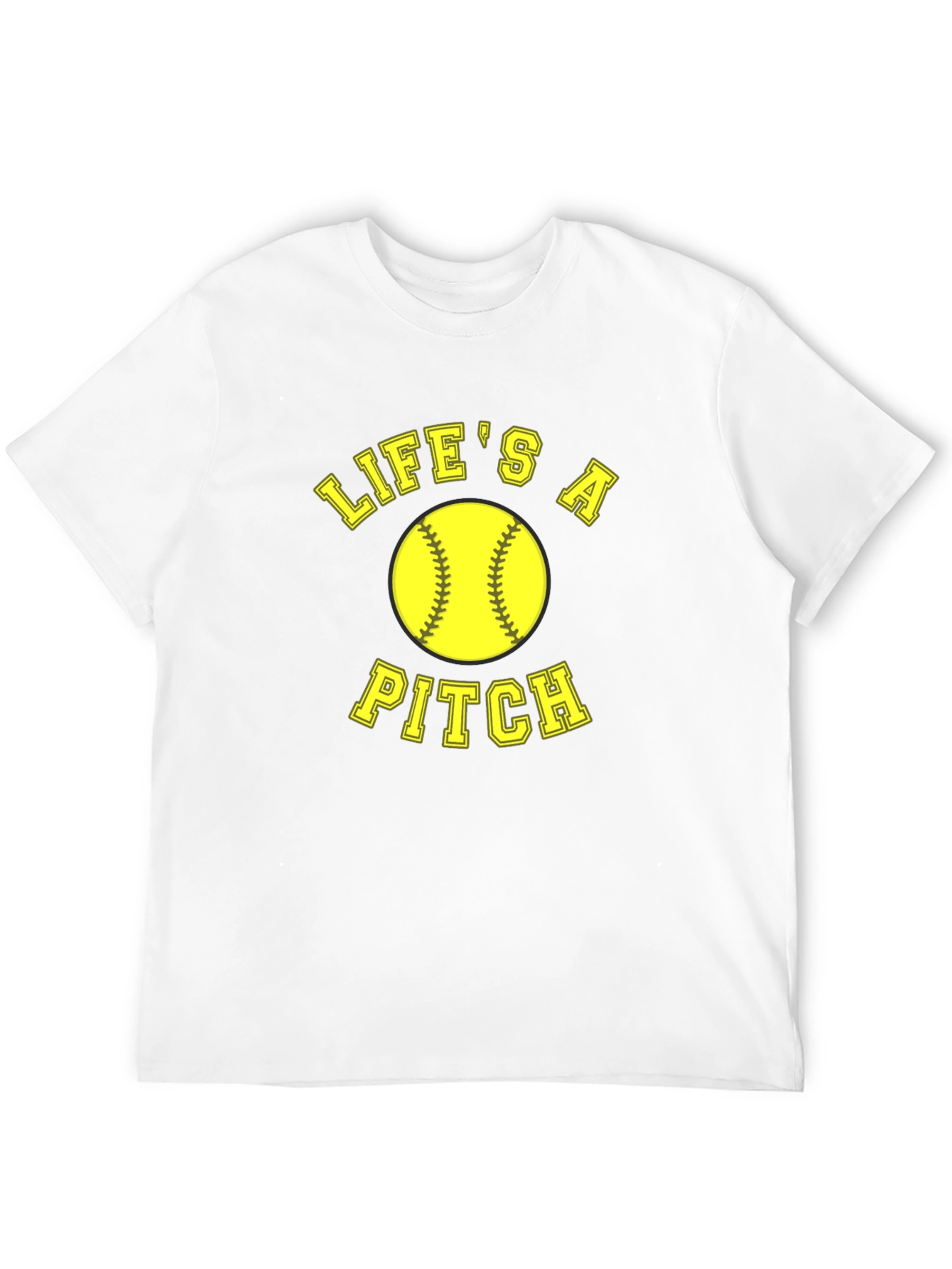 Lifes A Pitch Softball T-Shirt