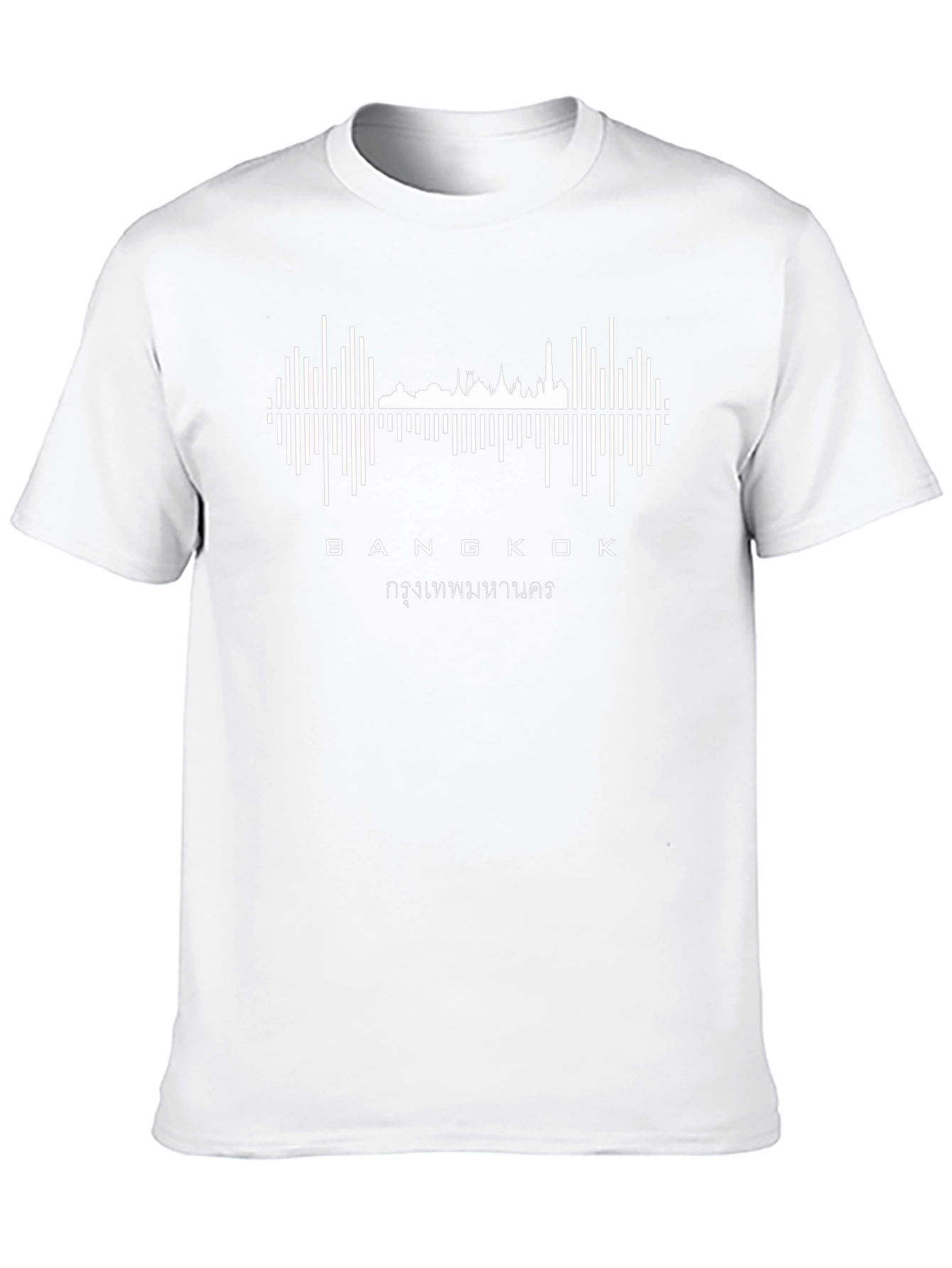 Bangkok Skyline Soundwave T-Shirt