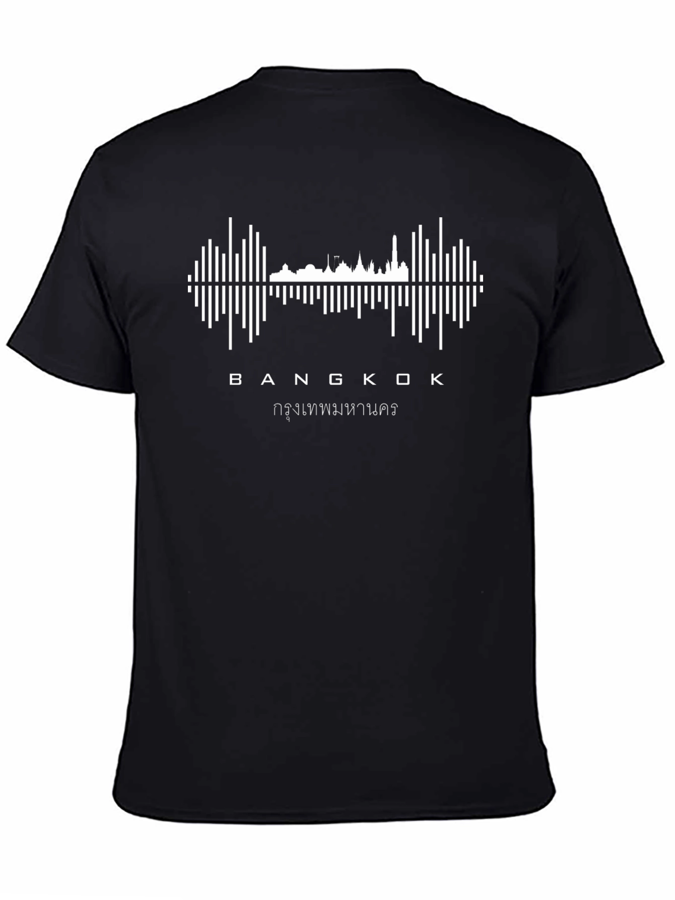 Bangkok Skyline Soundwave T-Shirt