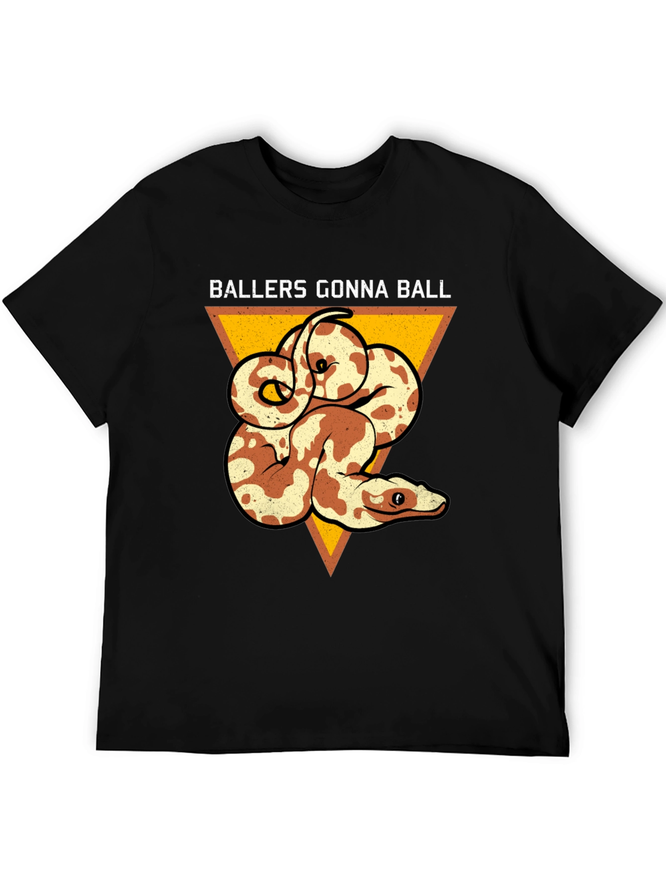 Ballers Gonna Ball Snake Graphic Tee