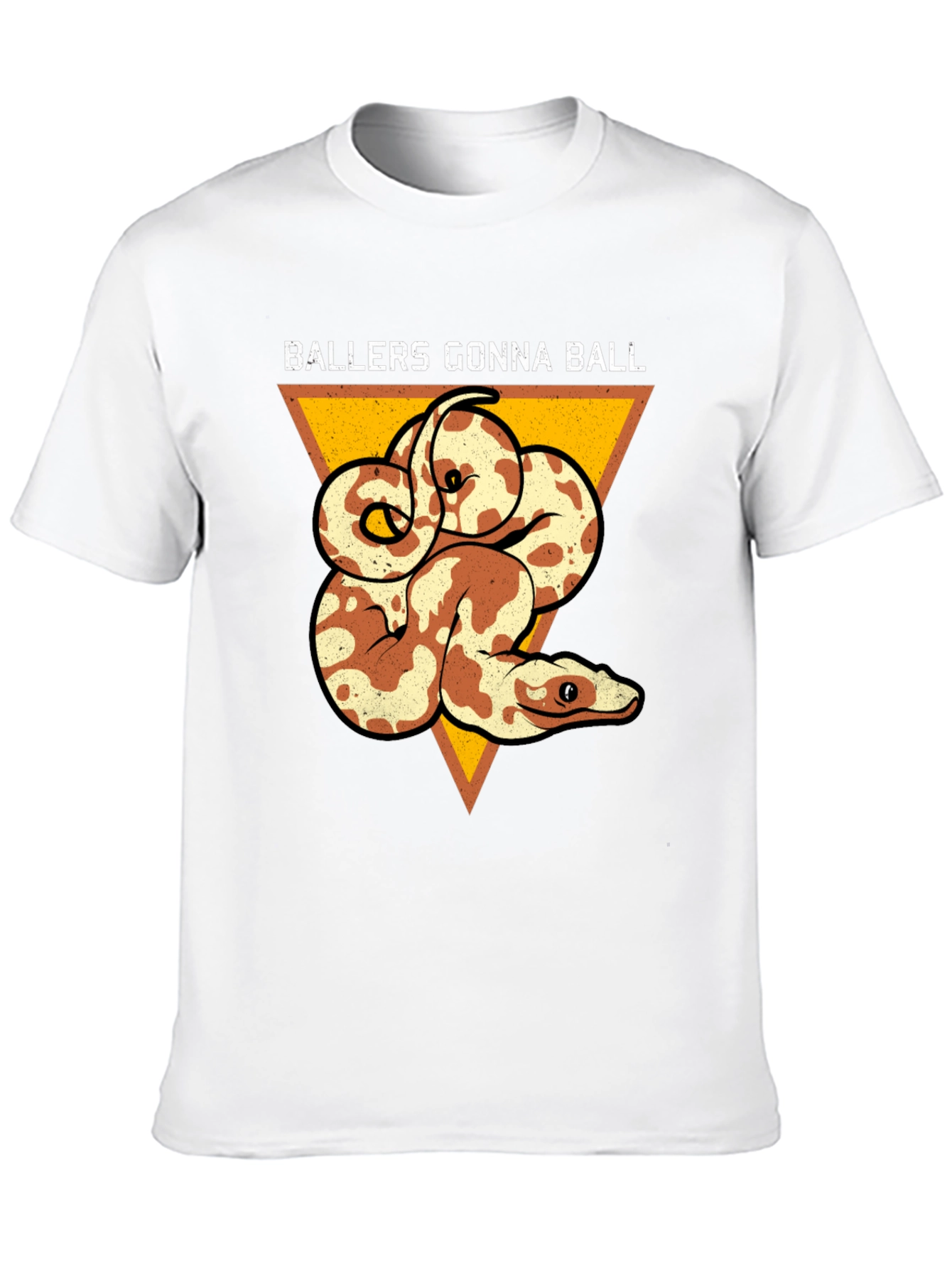 Ballers Gonna Ball Snake Graphic Tee