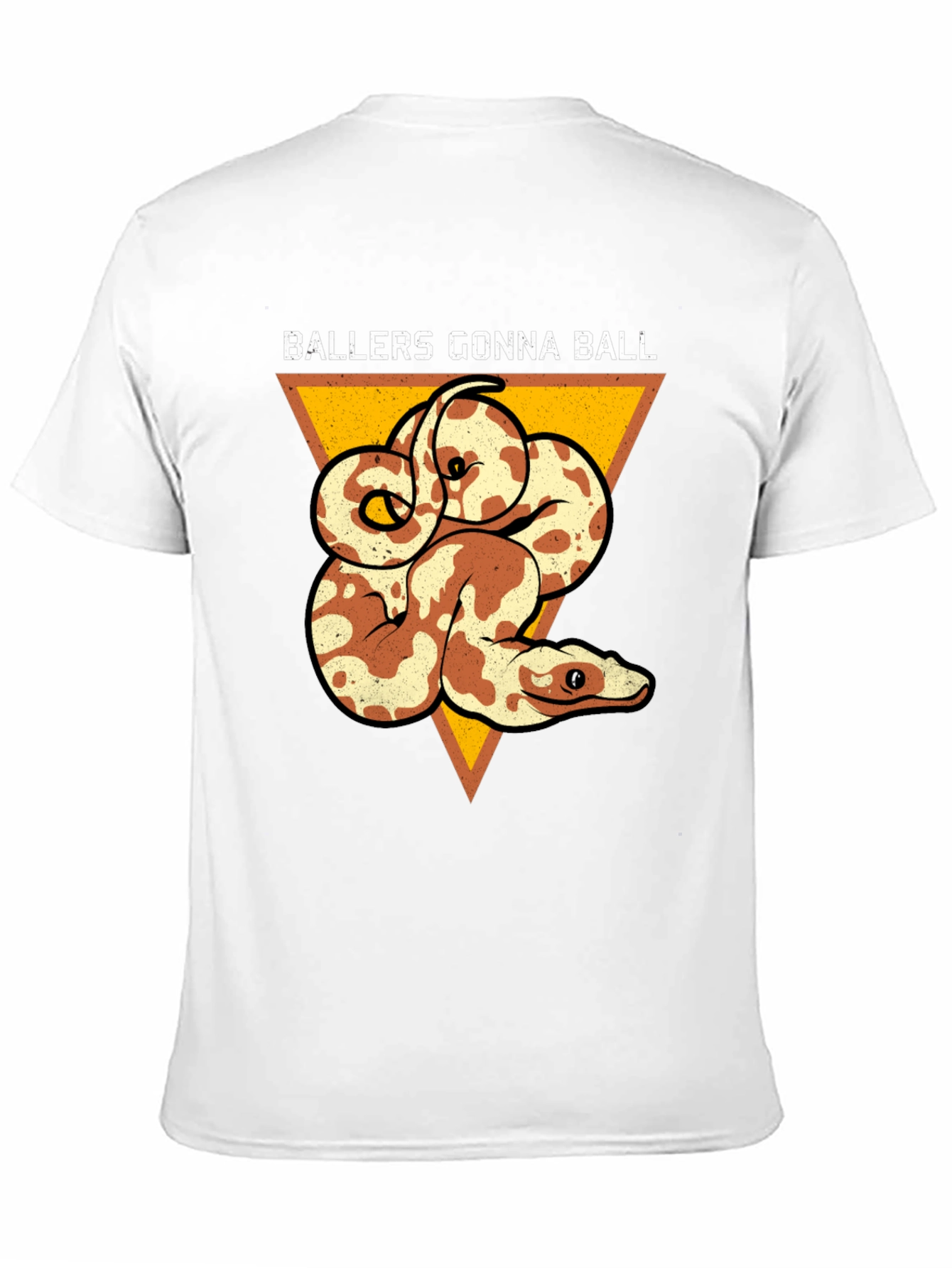 Ballers Gonna Ball Snake Graphic Tee