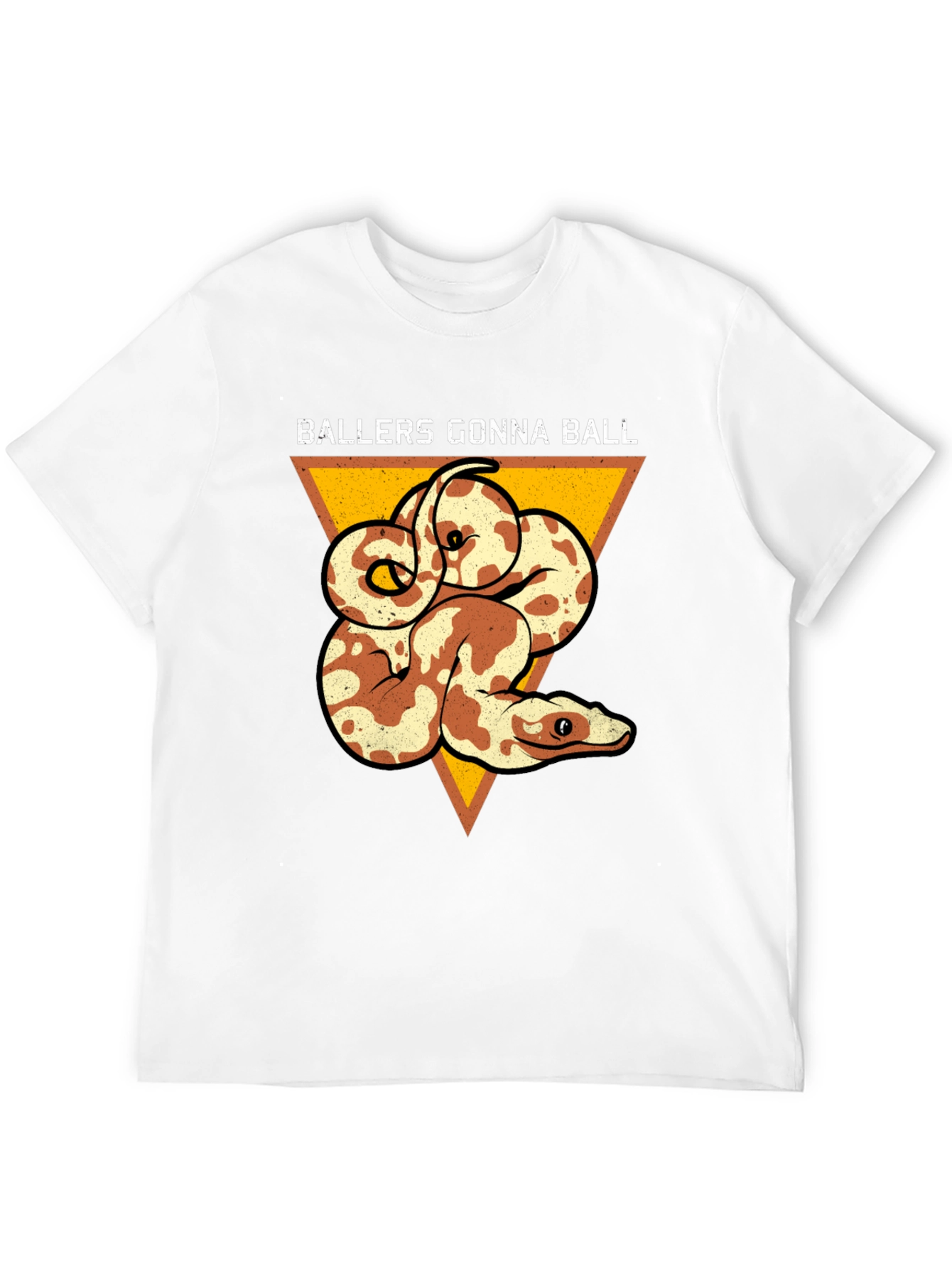 Ballers Gonna Ball Snake Graphic Tee
