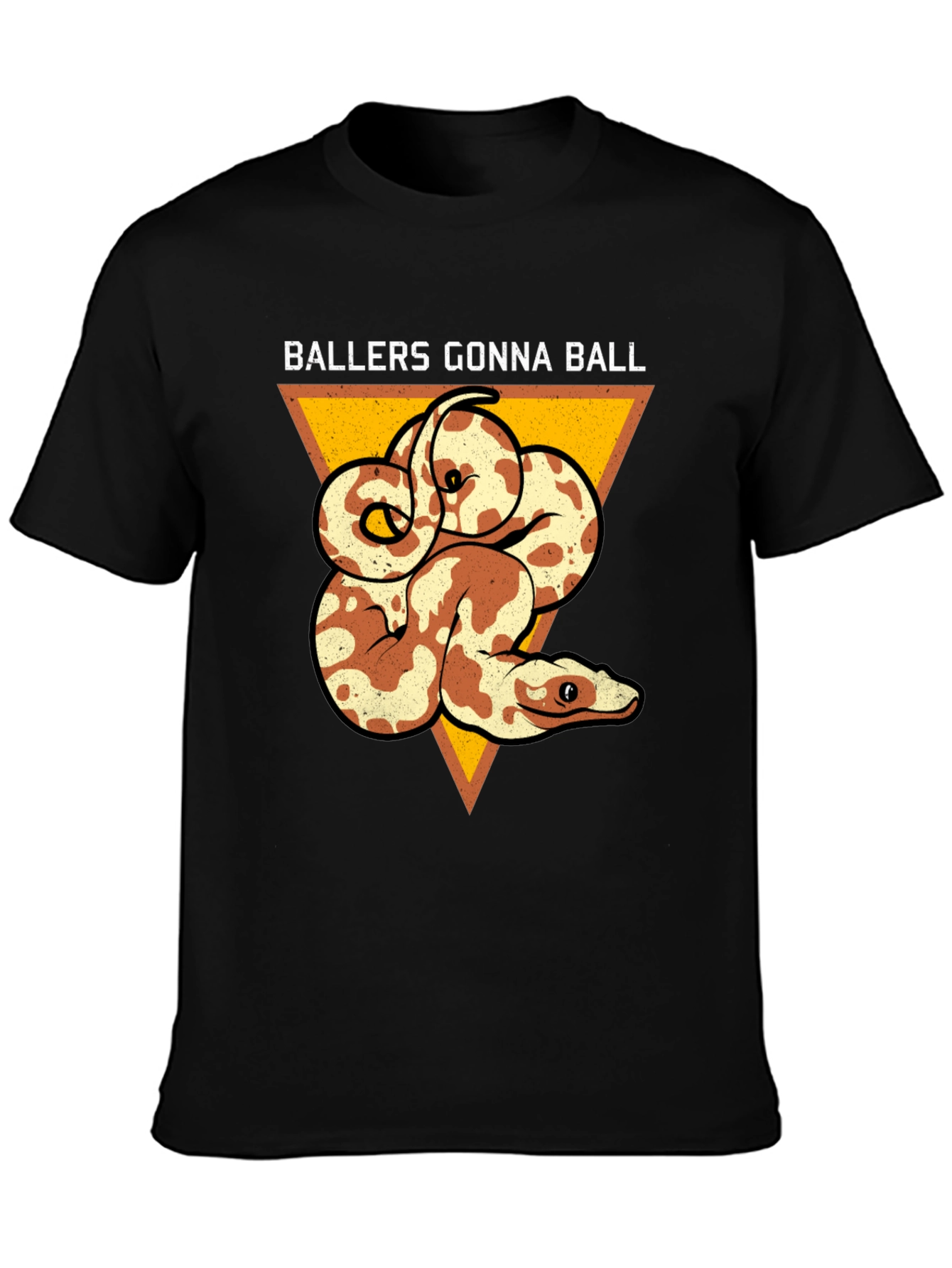 Ballers Gonna Ball Snake Graphic Tee