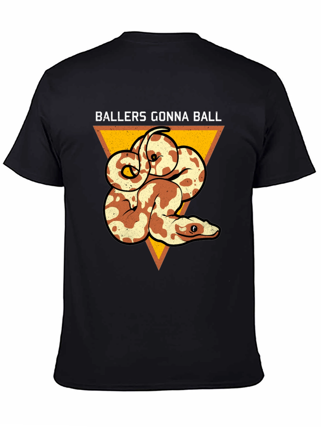 Ballers Gonna Ball Snake Graphic Tee