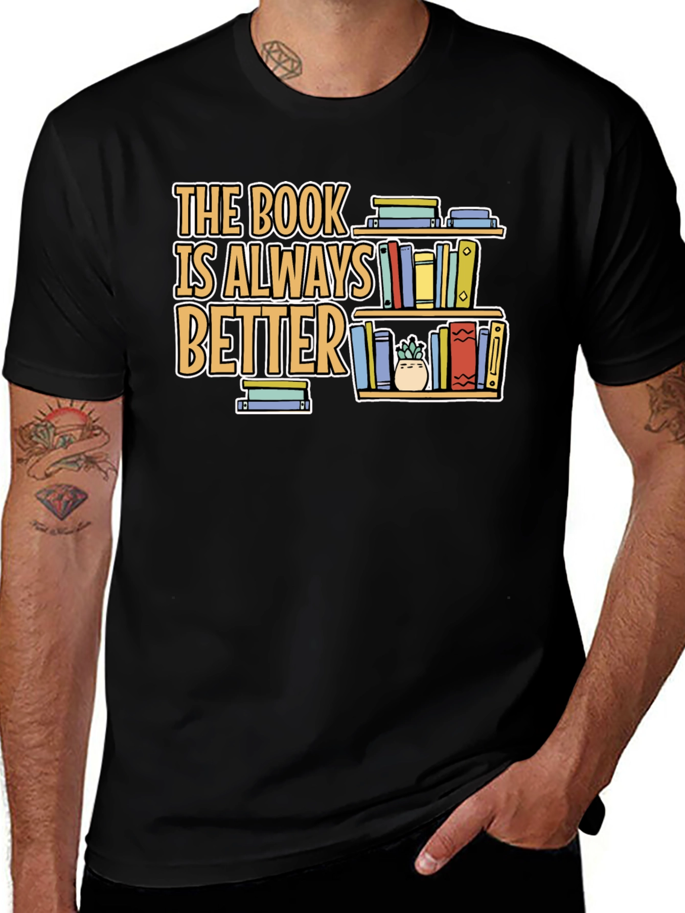 The Book is Always Better Graphic Tee