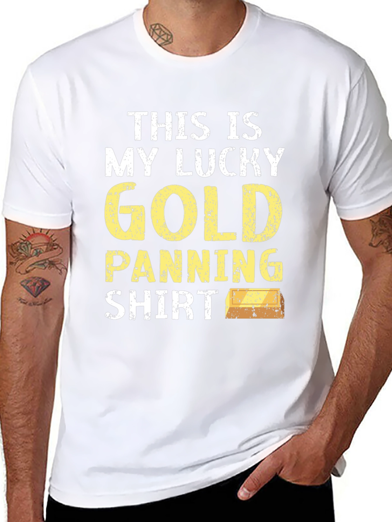 Lucky Gold Panning Shirt - Prospecting Tee
