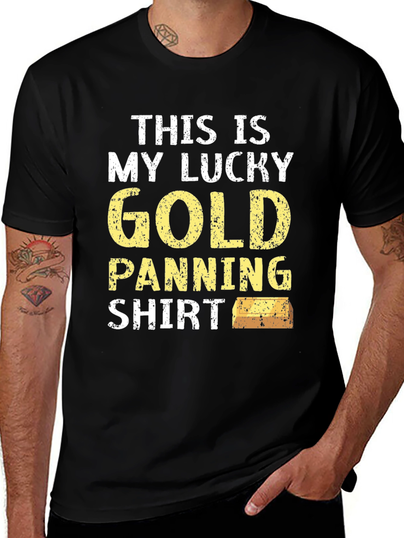 Lucky Gold Panning Shirt - Prospecting Tee