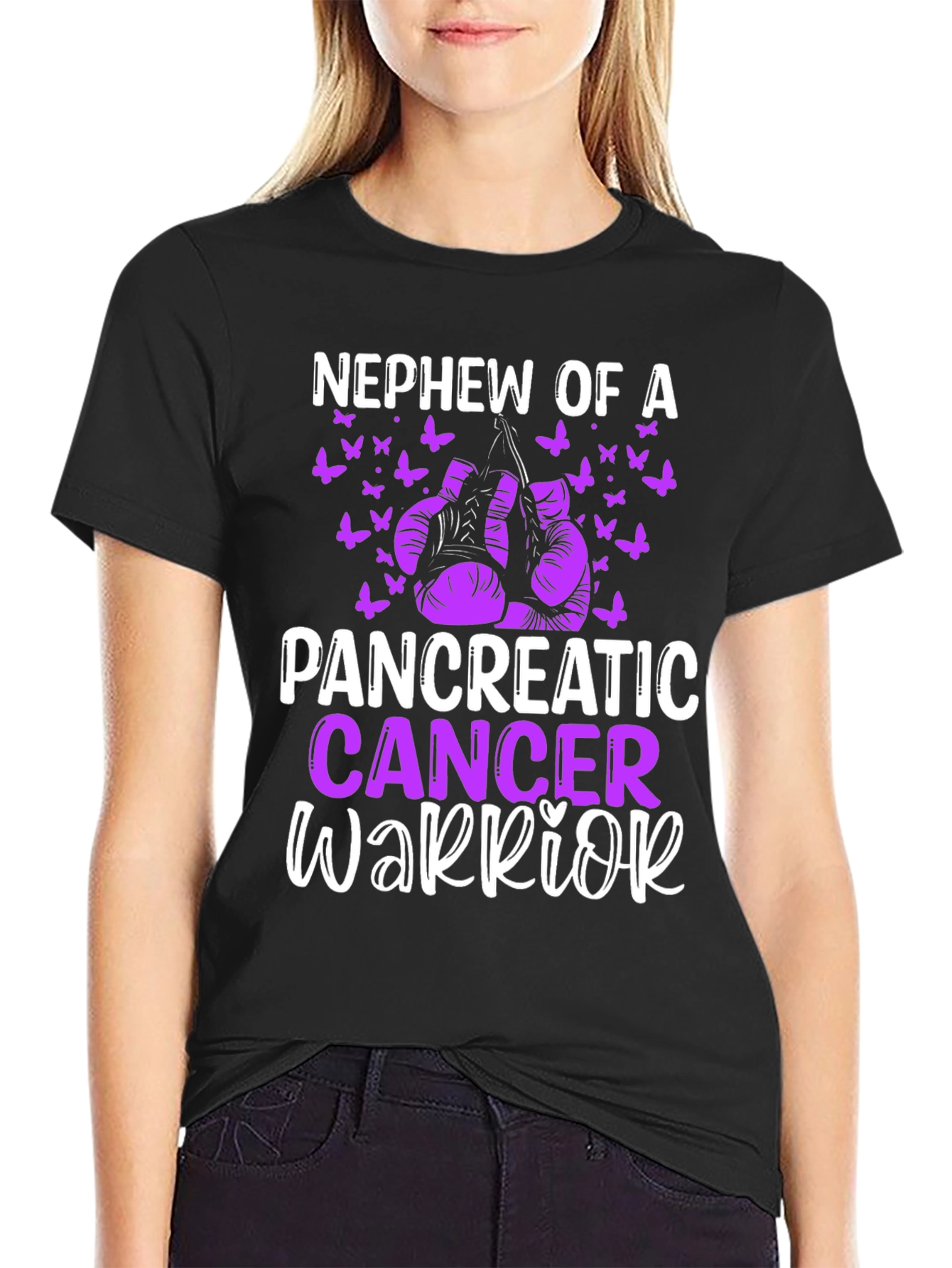 Pancreatic Cancer Warrior Supporter T-Shirt