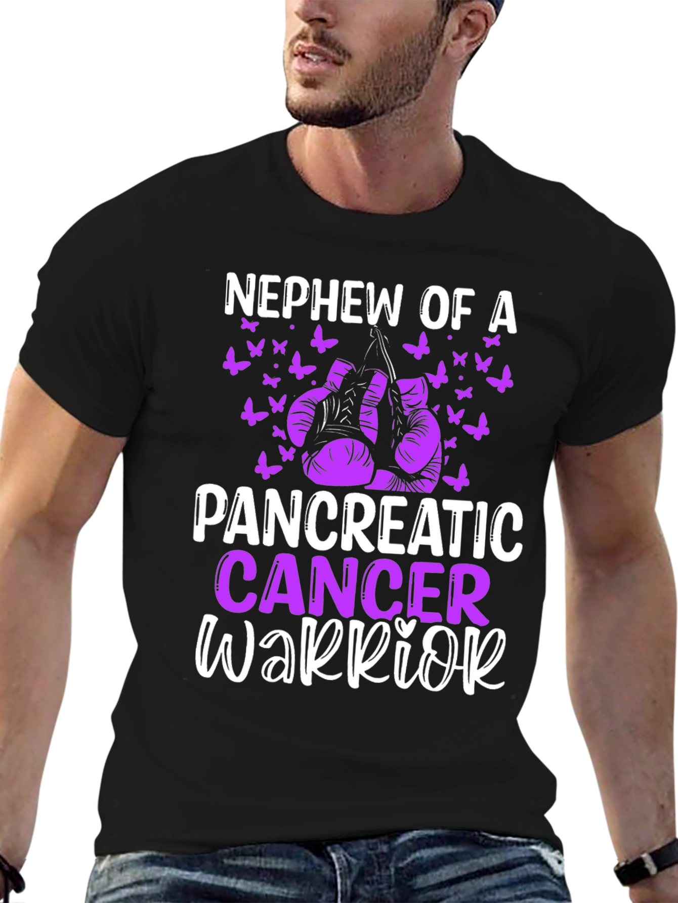 Pancreatic Cancer Warrior Supporter T-Shirt