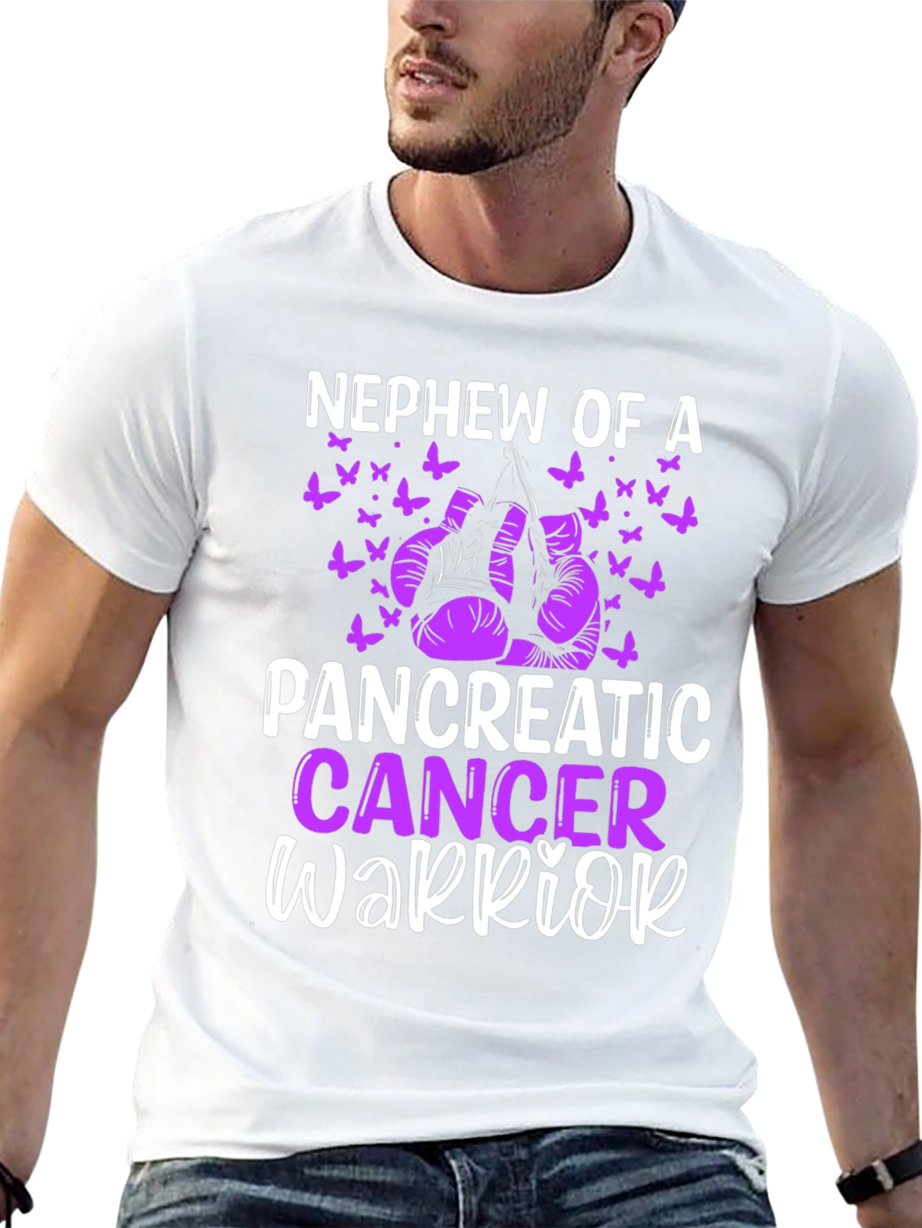Pancreatic Cancer Warrior Supporter T-Shirt