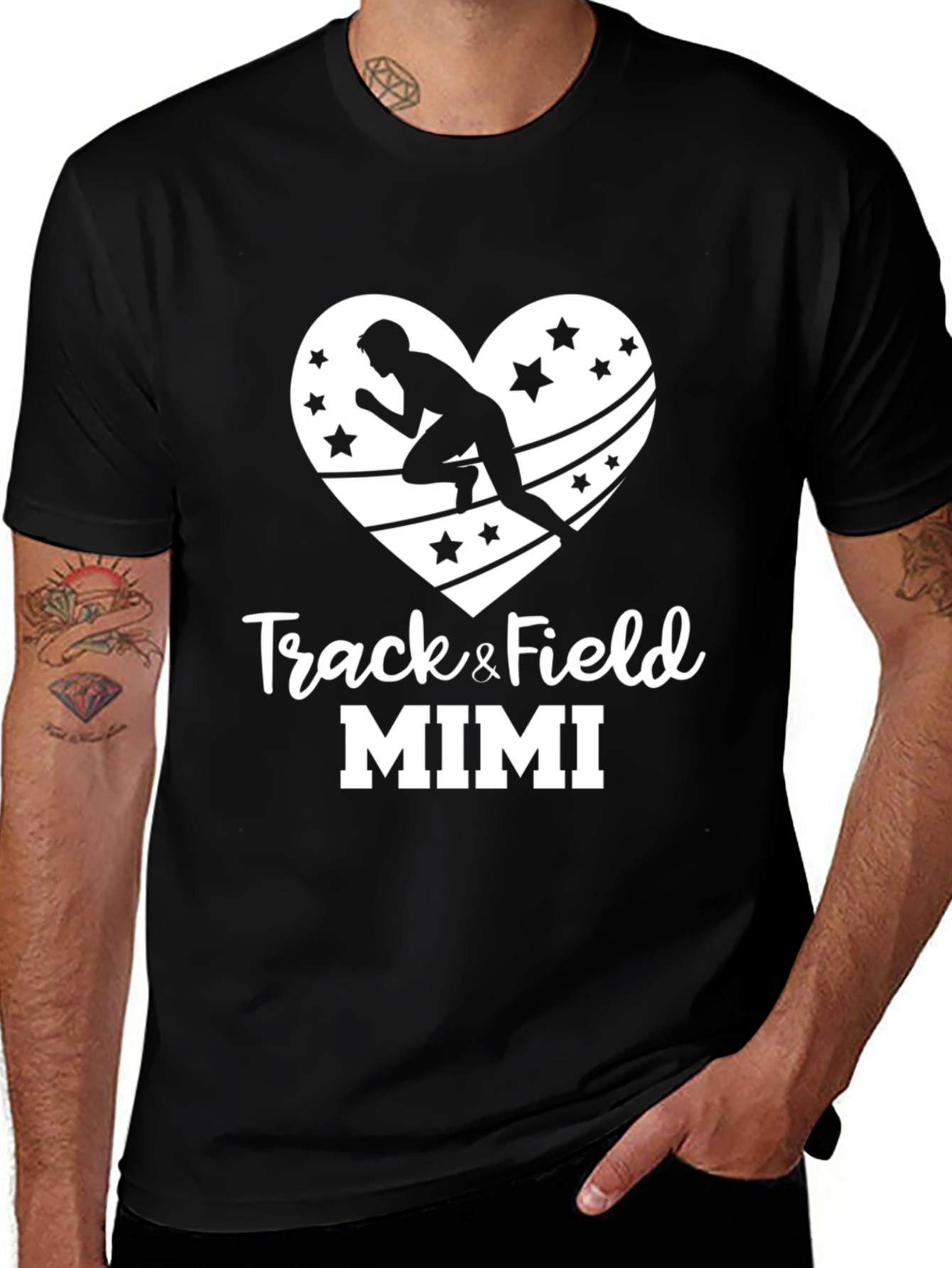 Track & Field Mimi T-Shirt Running Grandma Gift