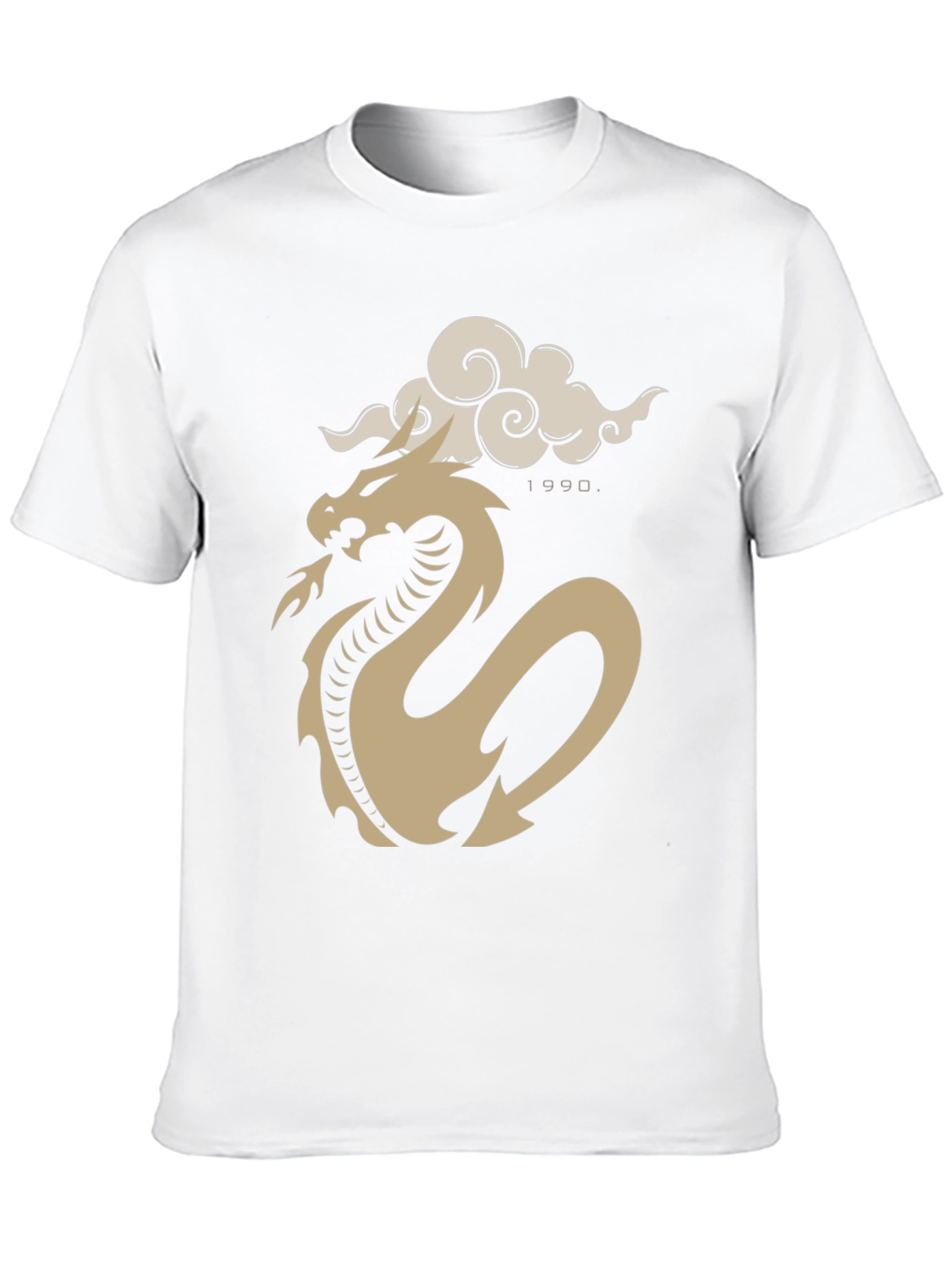 Dragon Cloud Graphic Tee - Black