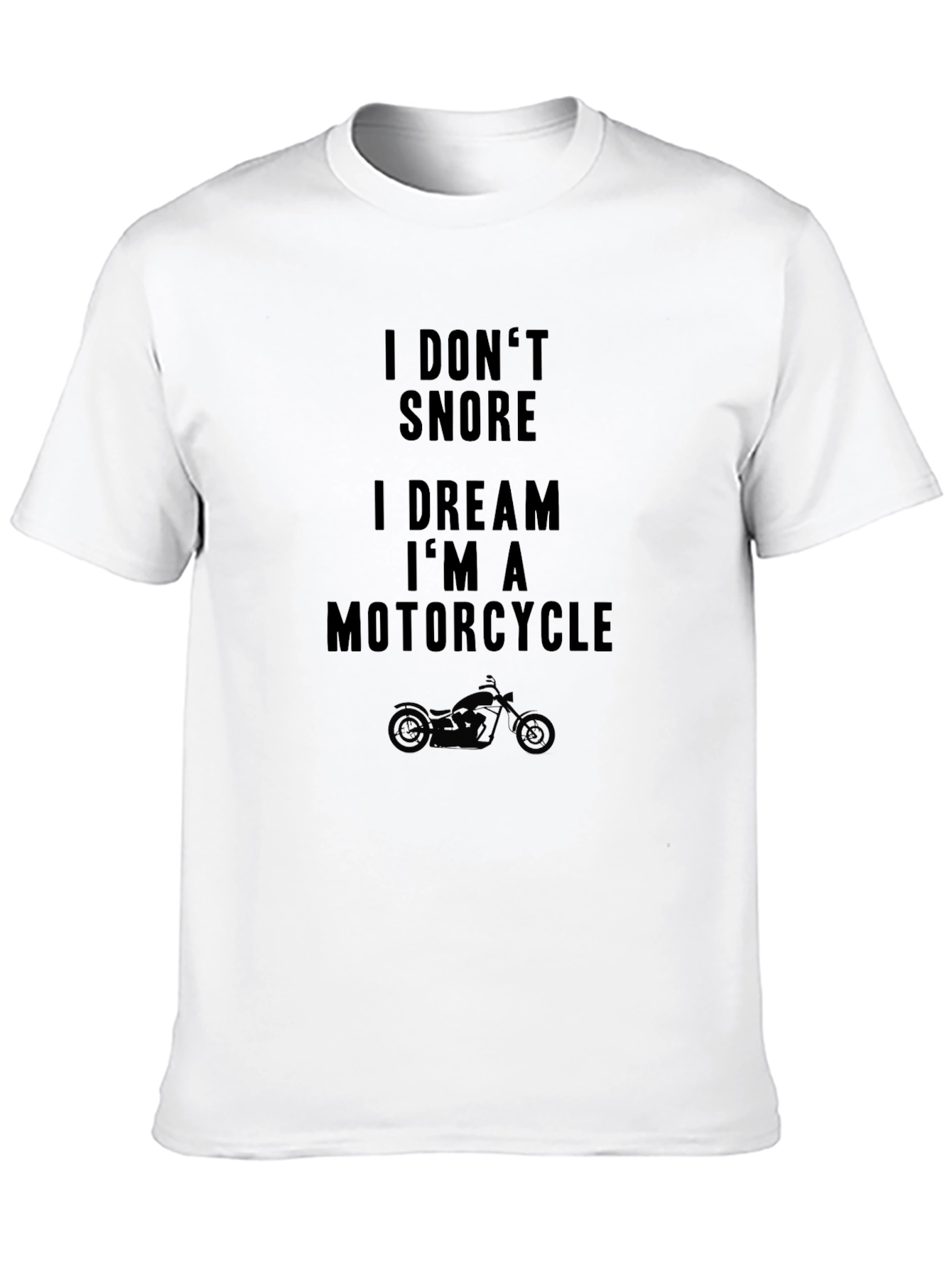 Motorcycle Dream T-Shirt - Black