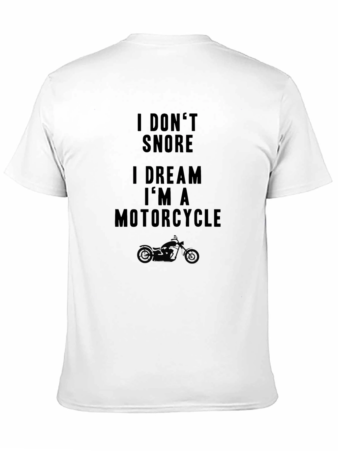 Motorcycle Dream T-Shirt - Black
