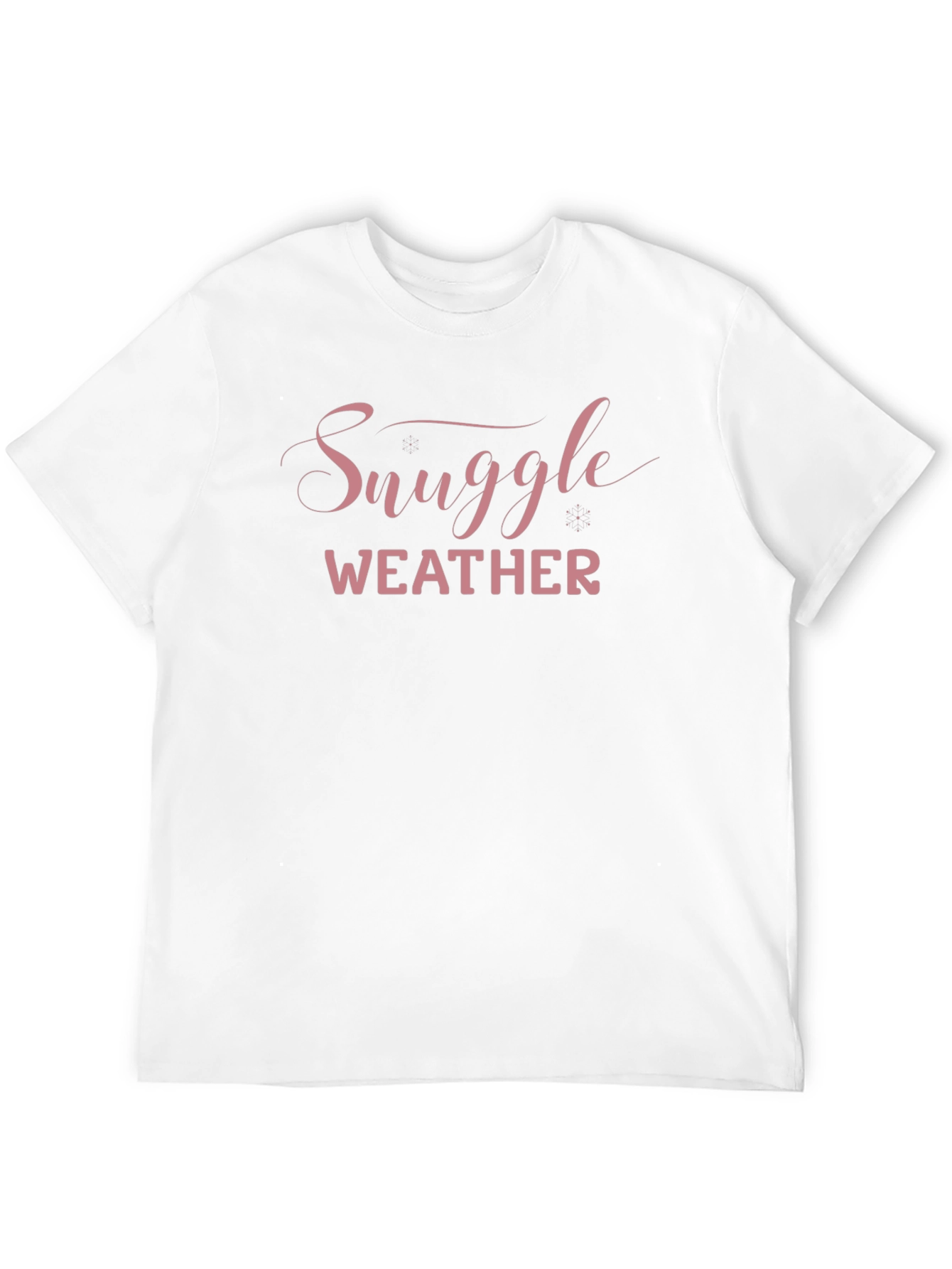 Snuggle Weather Black T-Shirt