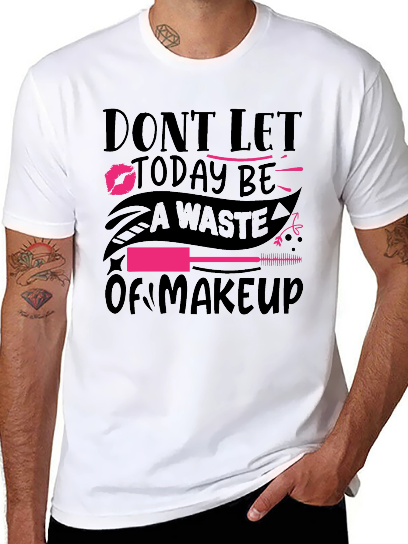 Makeup Lover T-Shirt - Dont Waste Makeup