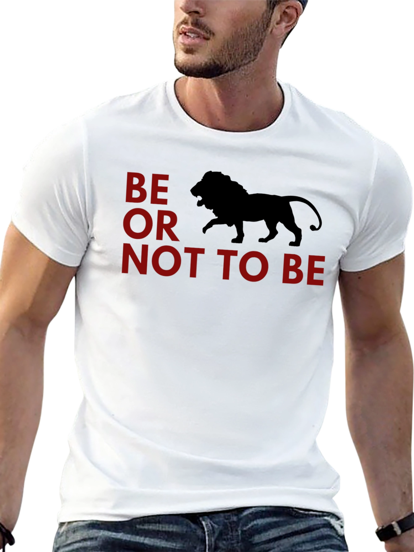 Be A Lion T-Shirt: Motivational Graphic Tee
