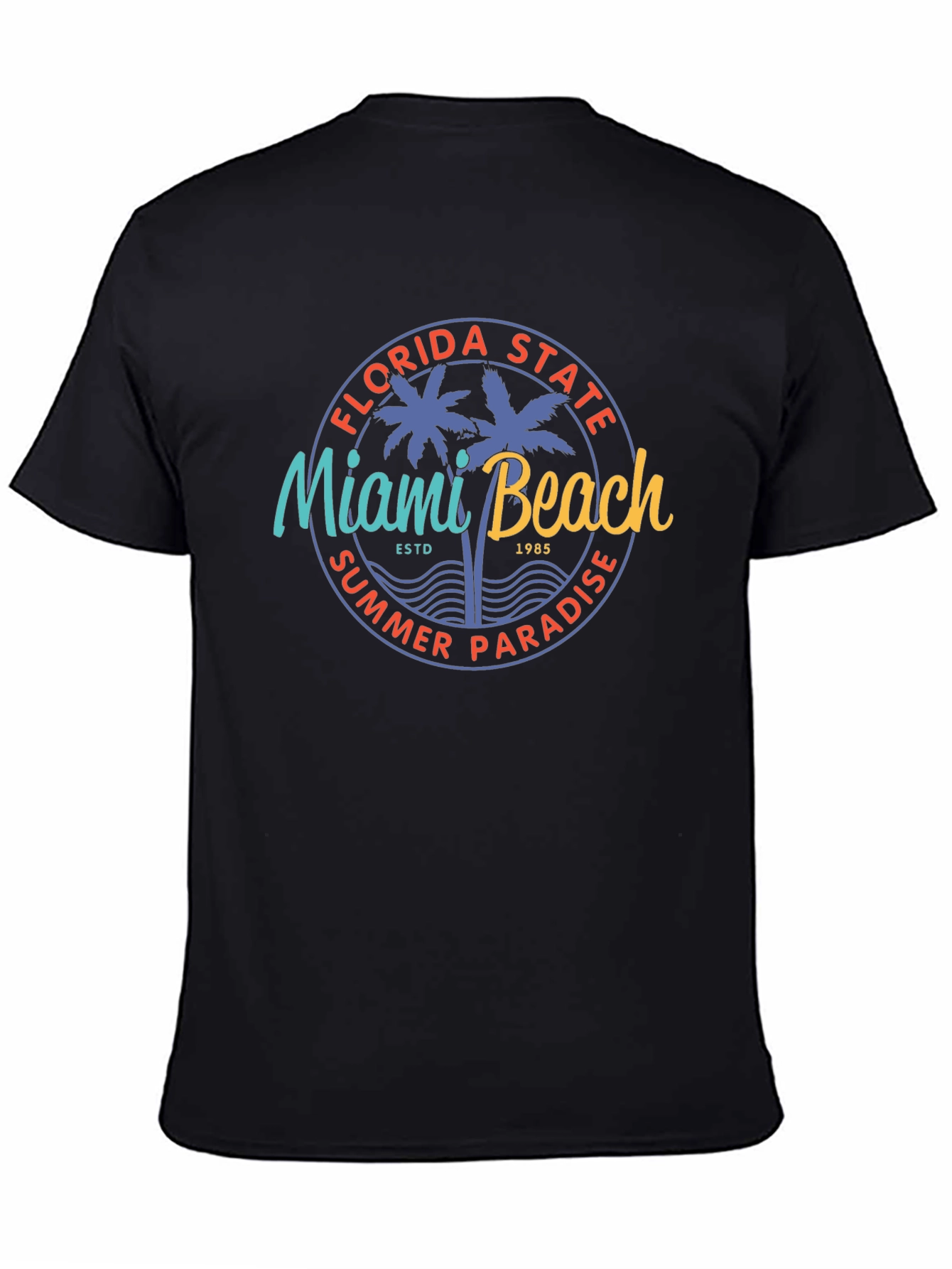 Miami Beach Florida T-Shirt Palm Trees