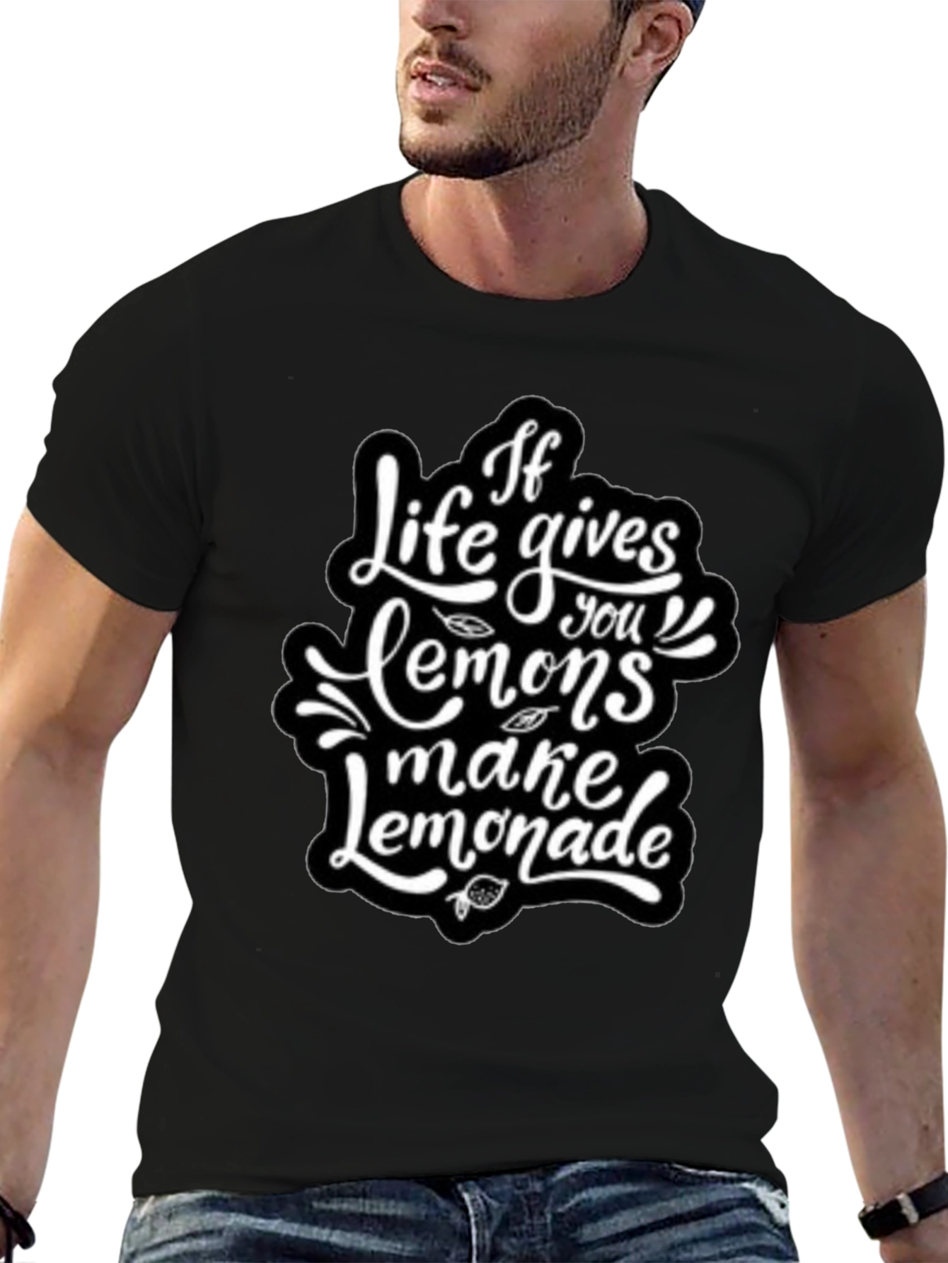 Life Gives You Lemons Black T-Shirt