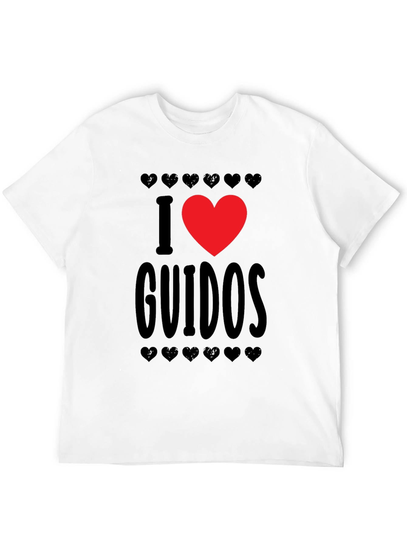 I Heart Guidos Graphic Tee - Black