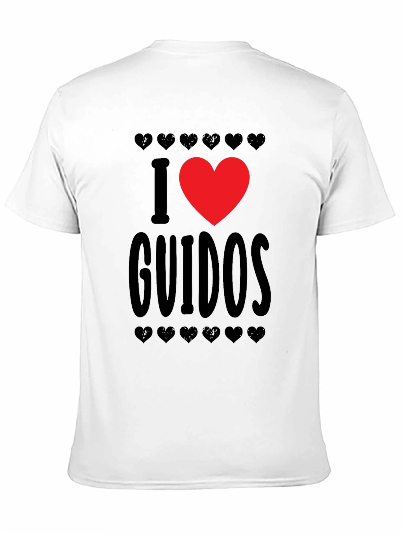 I Heart Guidos Graphic Tee - Black