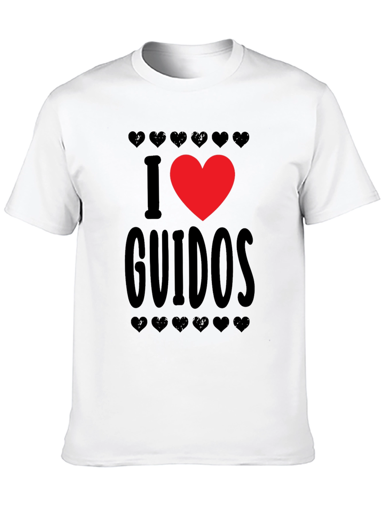 I Heart Guidos Graphic Tee - Black