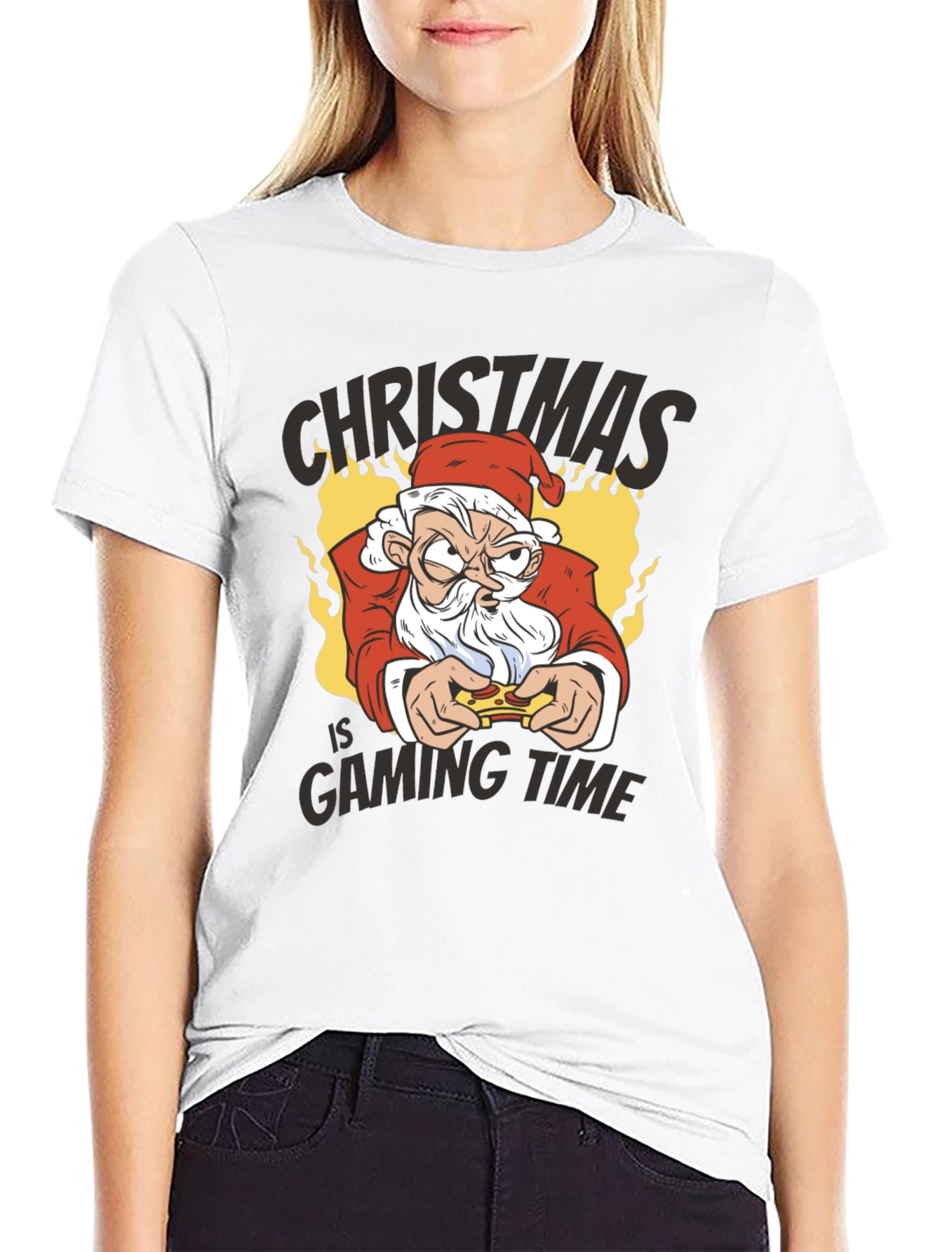 Christmas Gaming Time Graphic Tee