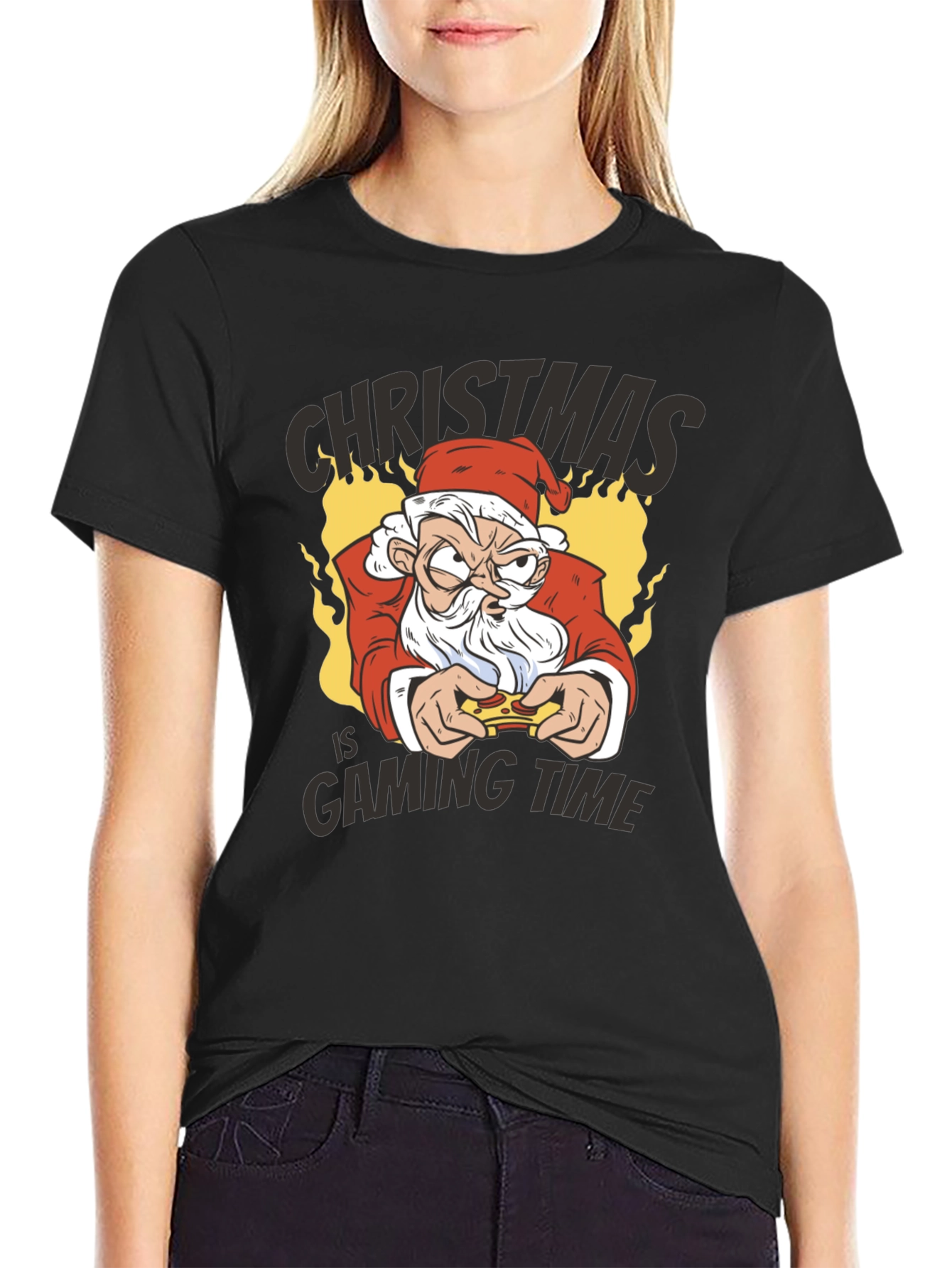 Christmas Gaming Time Graphic Tee