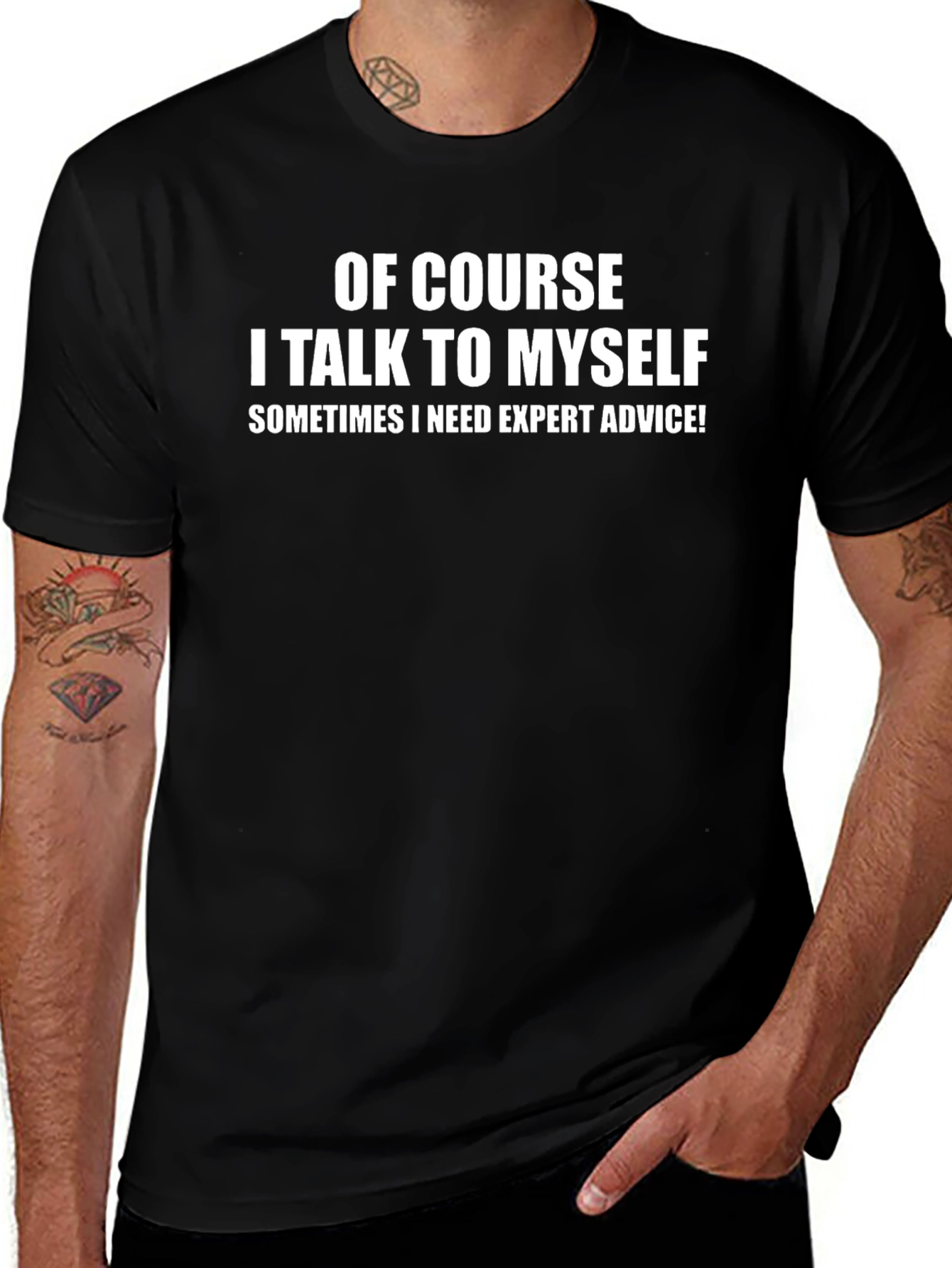 Expert Advice Graphic Tee - Funny Slogan T-Shirt
