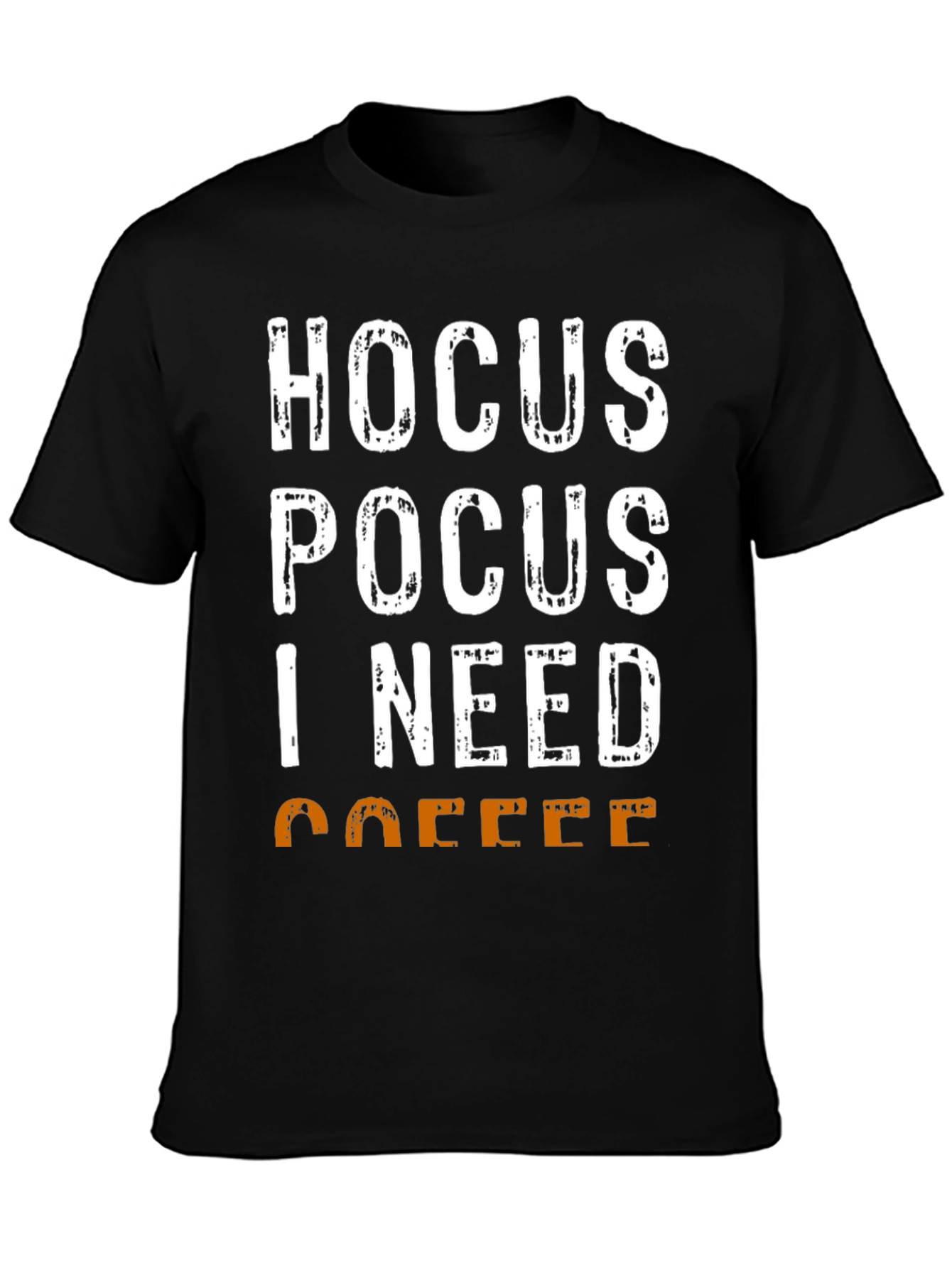 Hocus Pocus I Need Coffee Graphic T-Shirt