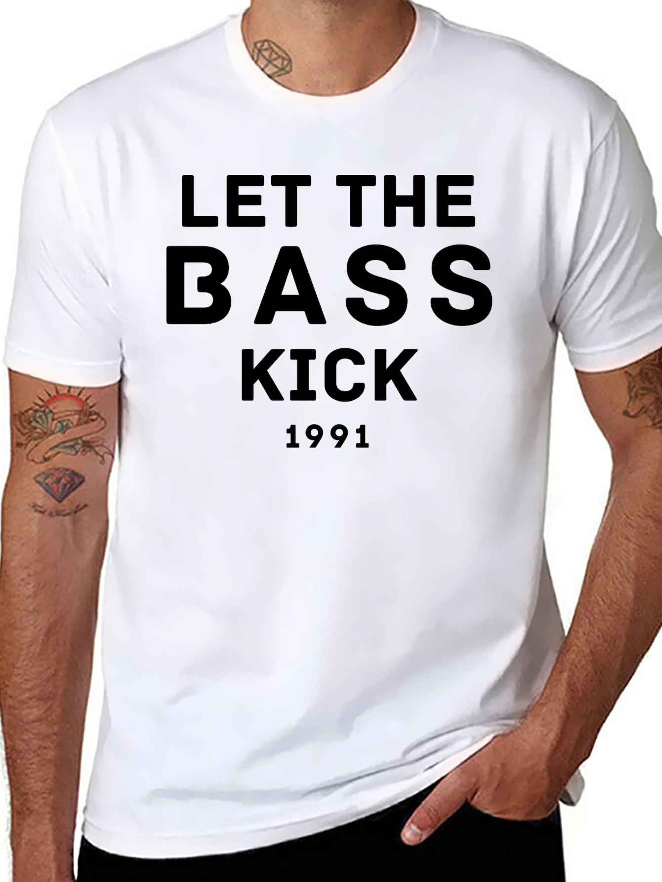 Let The Bass Kick 1991 T-Shirt